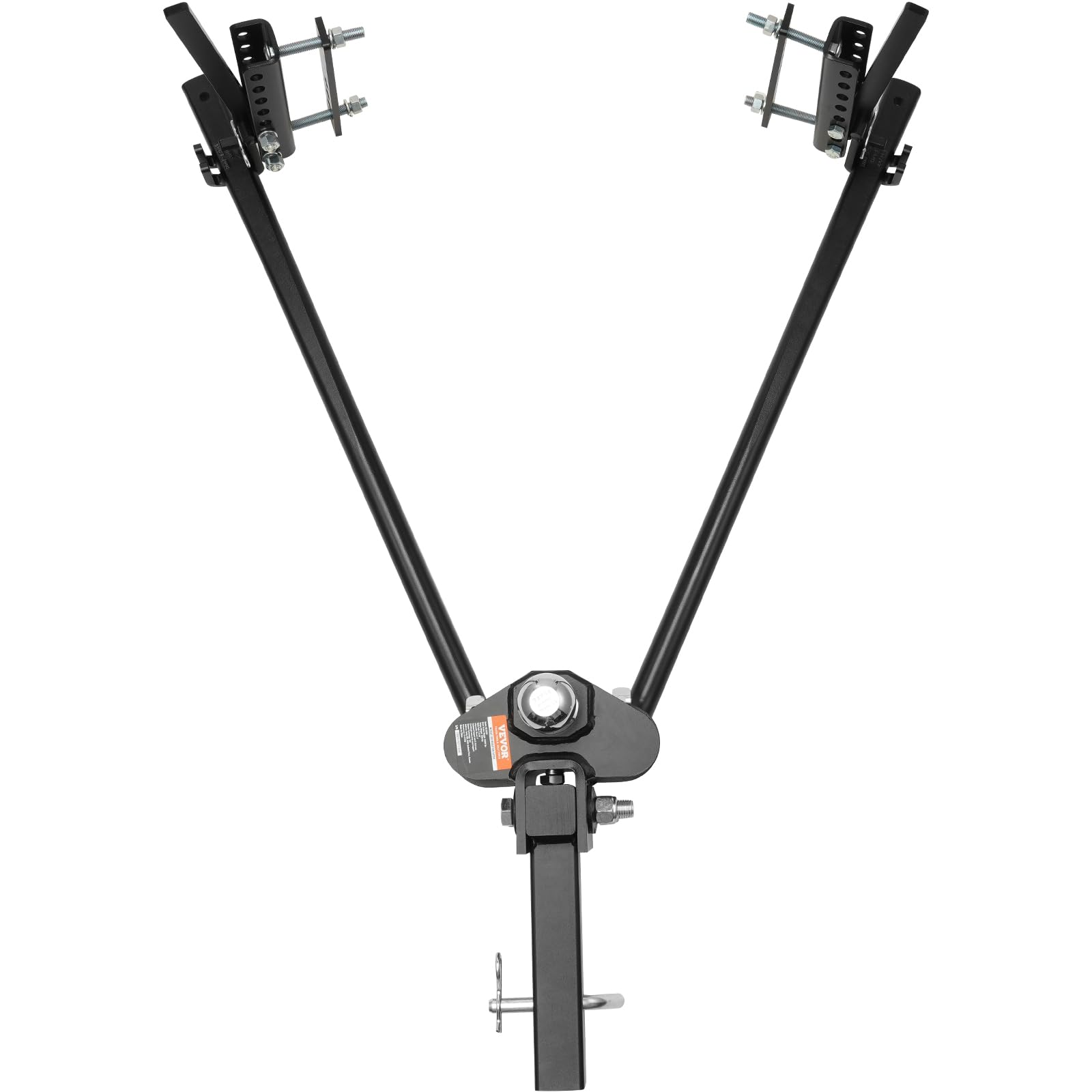 VEVOR Weight Distribution Hitch Kit - 1,500 lbs Capacity with Sway Control for Trailers - 2-in Solid Steel Shank & 2-5/16