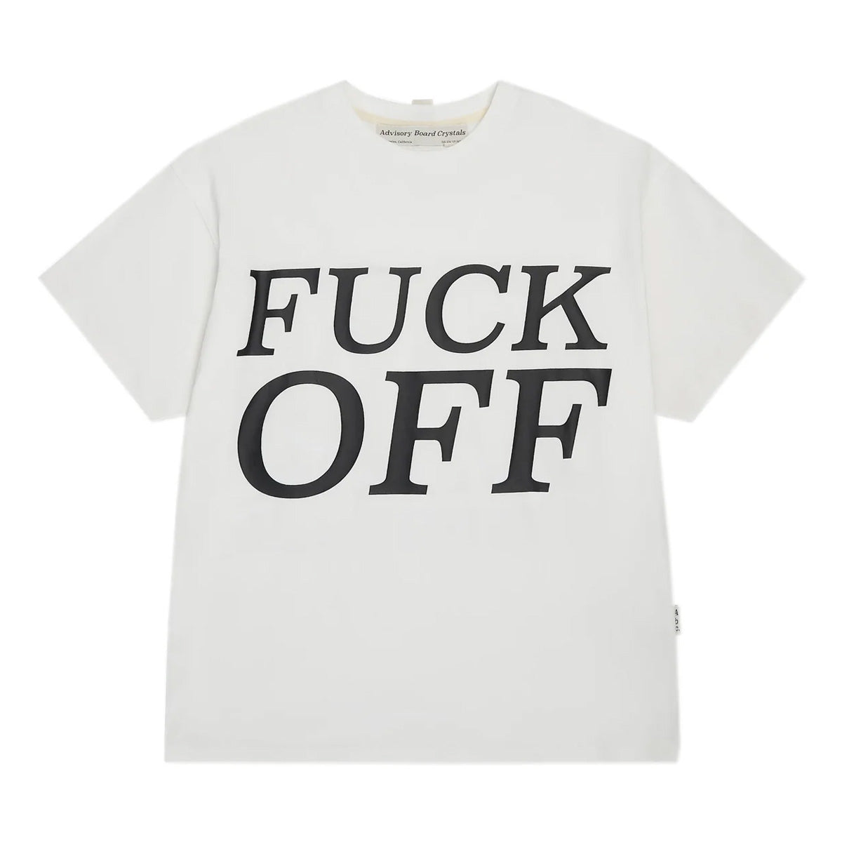 Fuck Off T-Shirt - White Cotton Graphic Tee for Men & Women | Bold Statement Shirt for Casual Wear, Parties & Gifts
