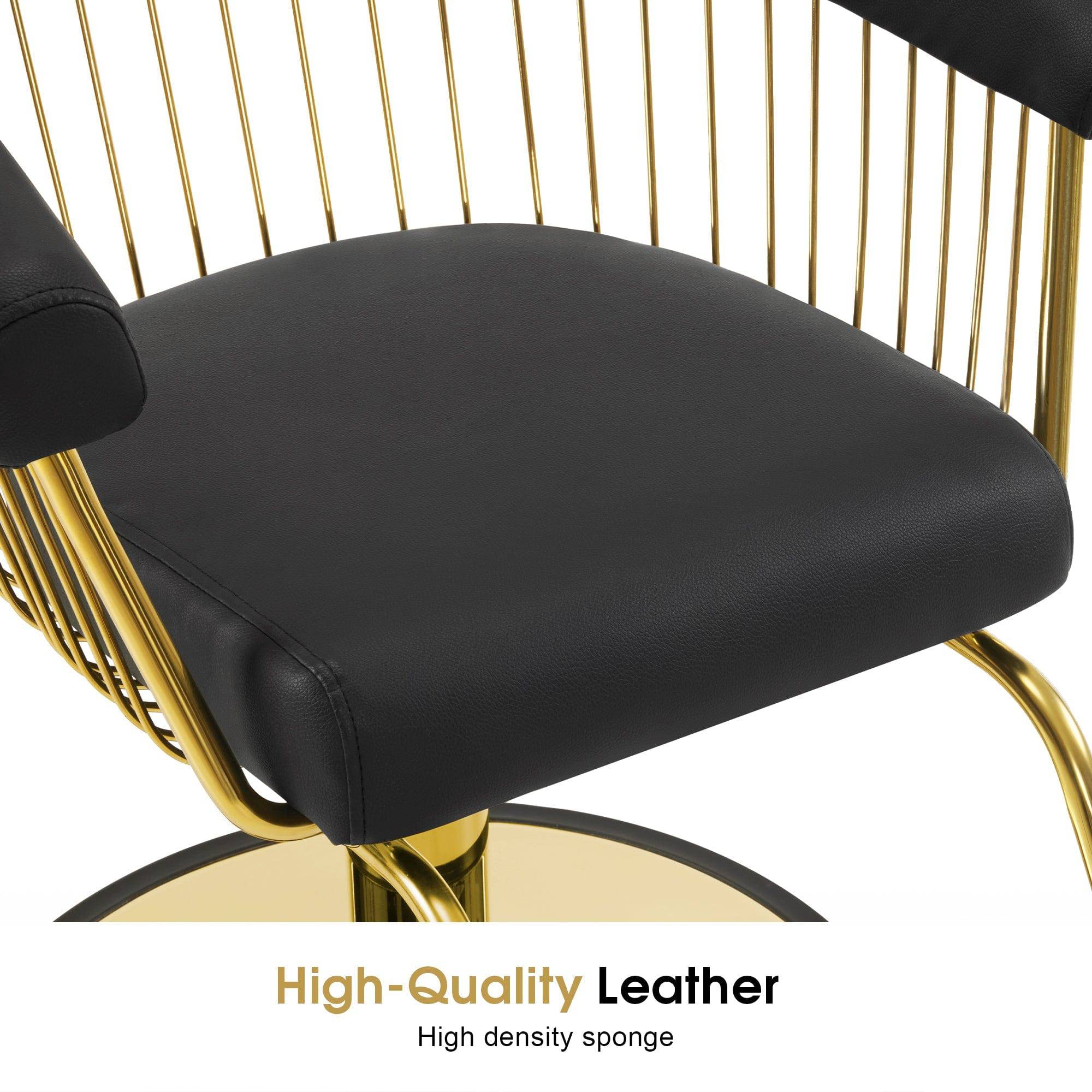 Premium AURA Salon Chair - Ergonomic Styling Chair for Hairdressers & Barbers - Perfect for Salons, Barber Shops & Home Use