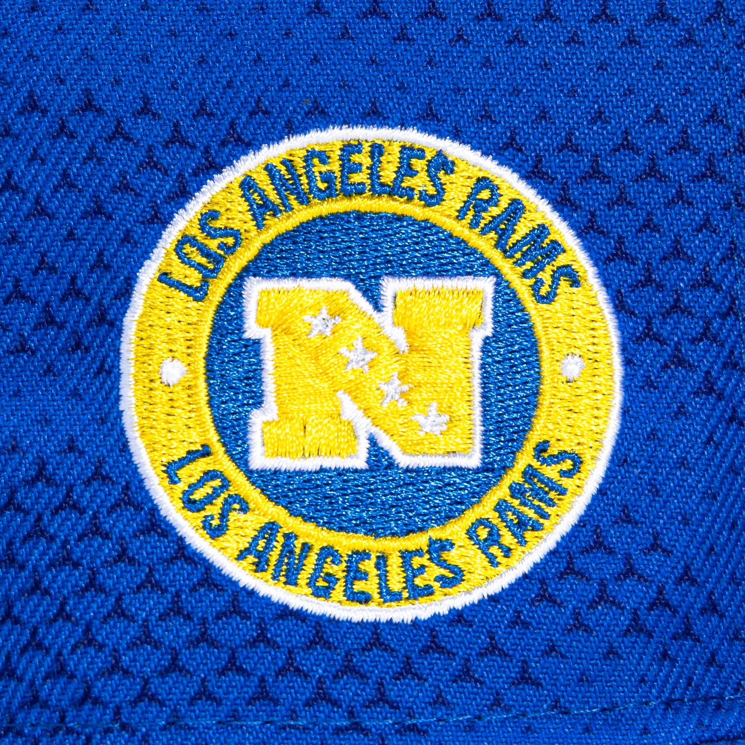New Era 59Fifty 2024 Los Angeles Rams NFL Sideline Patch Snapback Hat - Royal Blue - Official NFL Licensed Cap for Football Games & Fan Gear