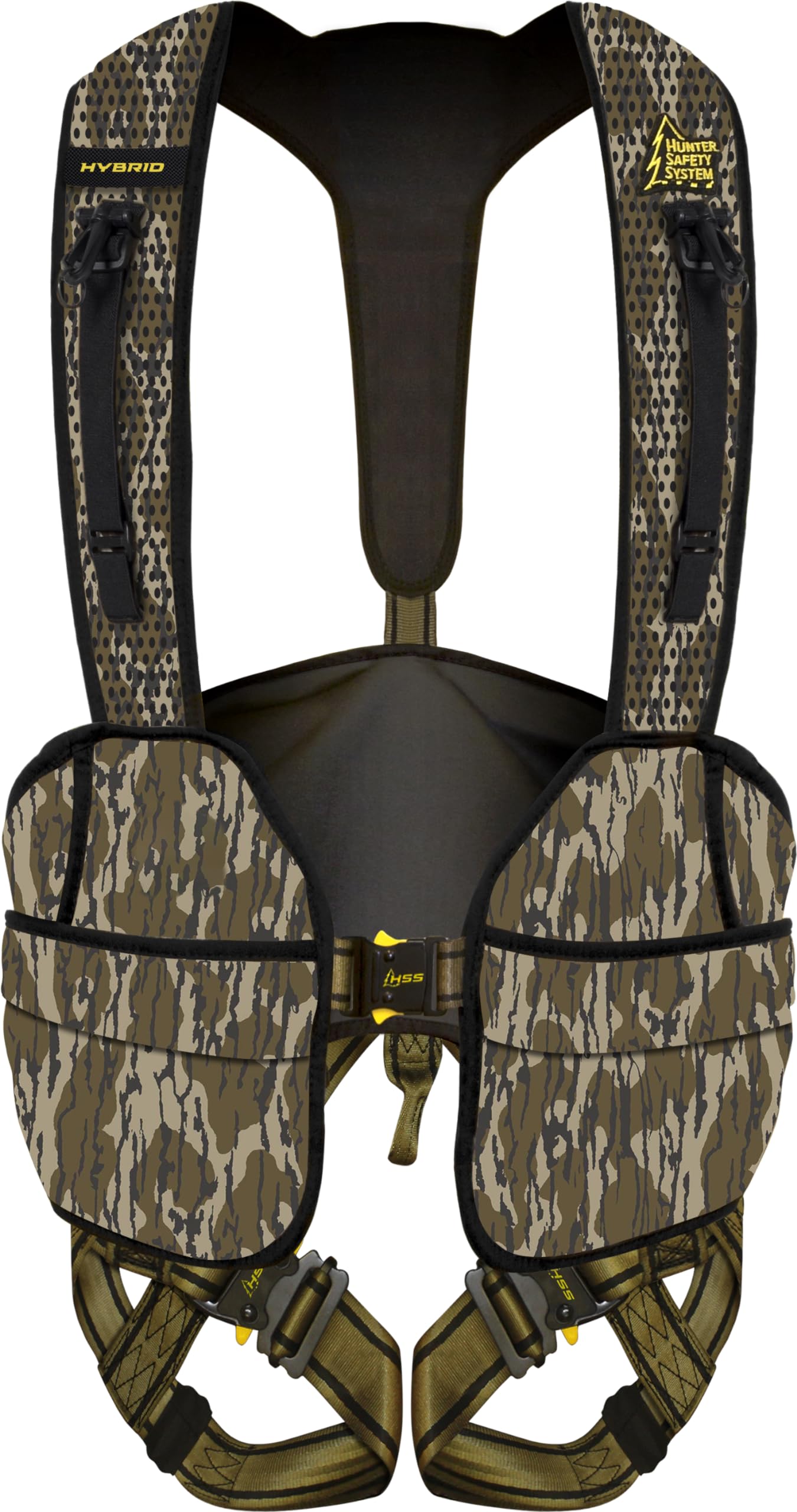 Hunter Safety System Hybrid Harness with Elimishield - Lightweight Tree Stand Safety Harness for Hunting, Climbing & Outdoor Adventures