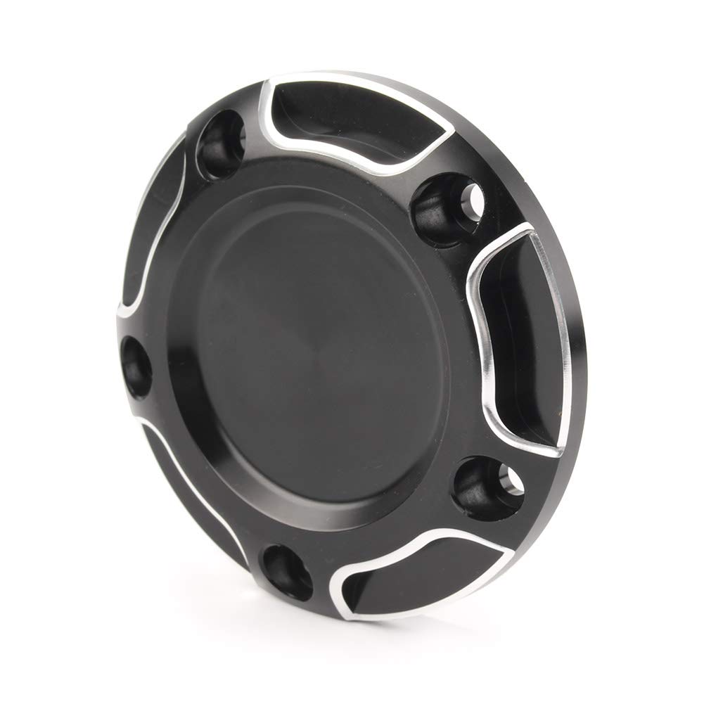 Harley Davidson Motor CNC Cut Derby Timing Timer Cover for Softail FLST FXST & Electra Glide - High Precision CNC Machined Billet Aluminum - Perfect for Custom Bike Builds & Engine Upgrades
