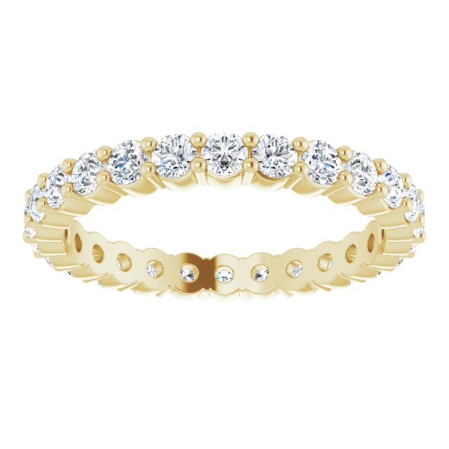 0.81 Carat Round Diamond Petite Eternity Band - Perfect for Weddings, Anniversaries & Everyday Elegance
