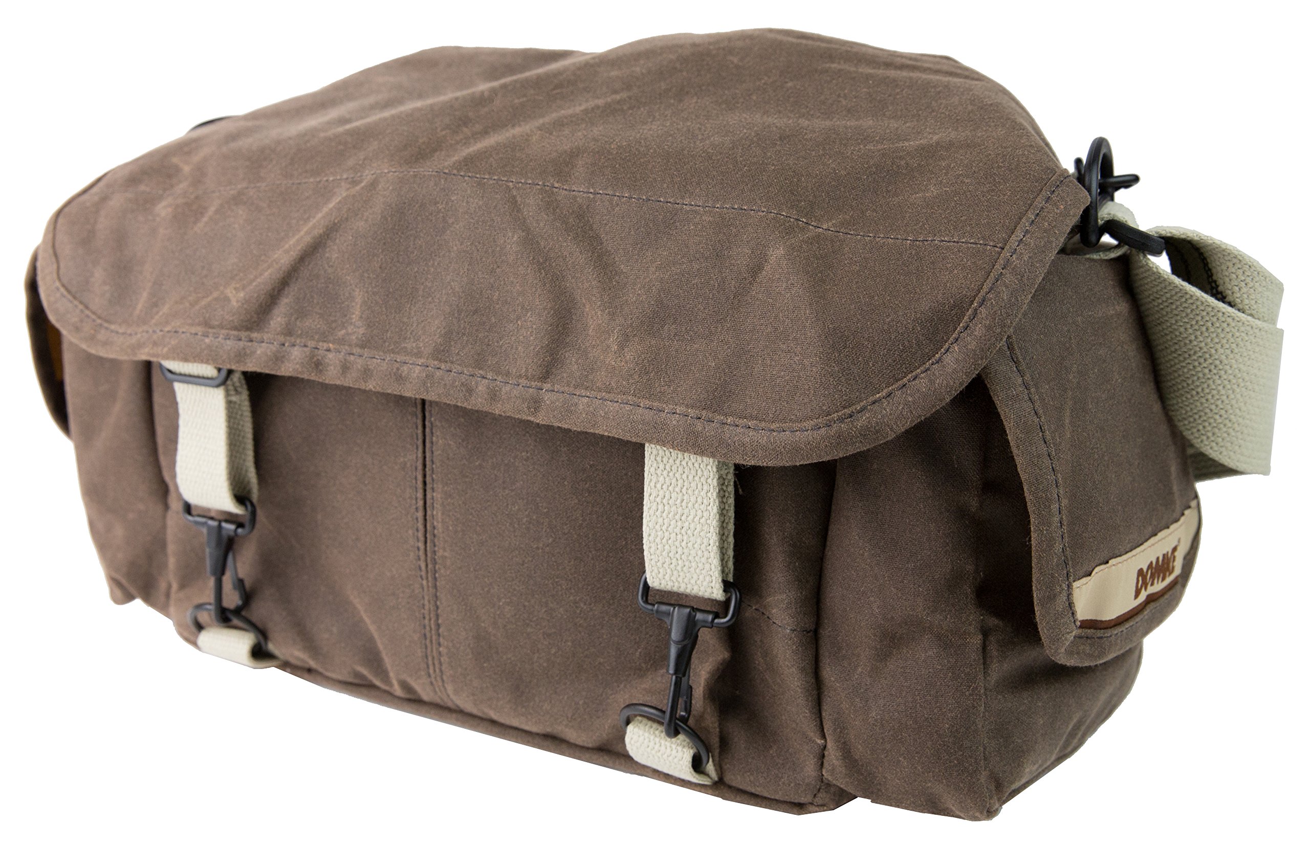 Domke F-2 Classic Waxwear Camera Bag - Durable DSLR/SLR Shoulder Bag for Photographers - Perfect for Travel, Street & Outdoor Photography