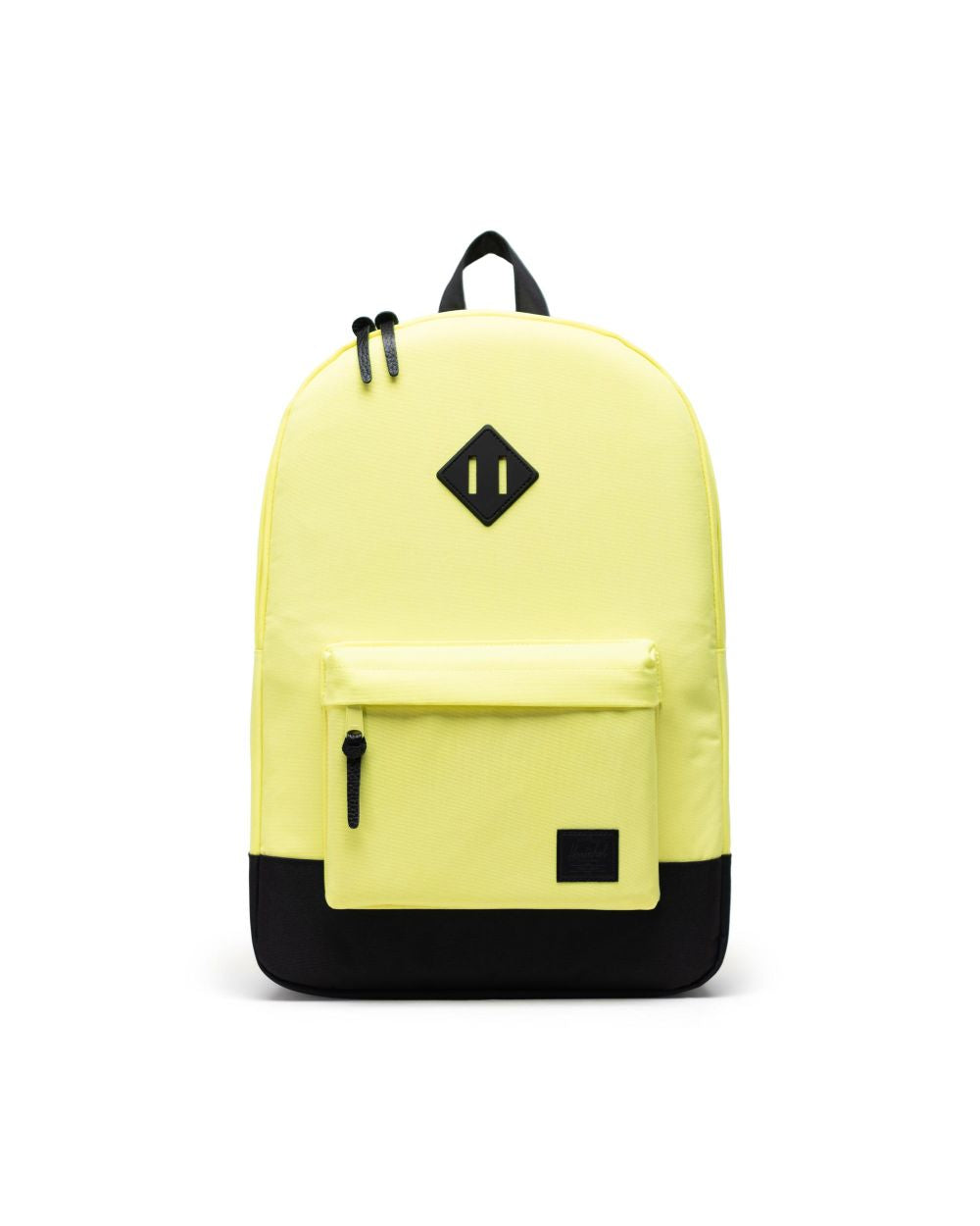 Herschel Supply Co. Heritage Backpack - Water-Resistant Laptop Backpack for Men & Women, 15.6 Inch Laptop Compartment, Durable Travel Backpack for School, Work, Commuting & Outdoor Adventures (Highlight/Black)