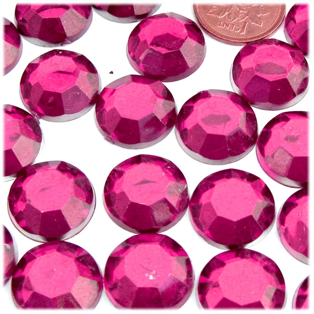 144-Piece 20mm Round Flatback Rhinestones in Beer Brown for DIY Crafts, Jewelry Making, and Home Decor - The Crafts Outlet