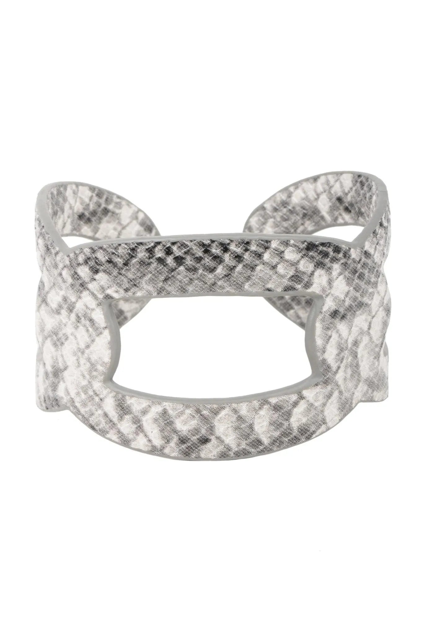 Ogee Cuff Bracelet for Women - Elegant Stainless Steel Bangle with Unique Wave Design - Perfect for Parties, Weddings & Everyday Wear