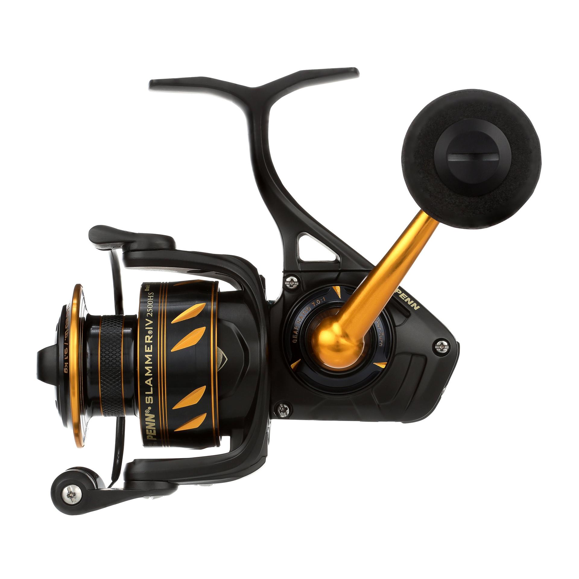 Slammer® IV Spinning Reel - High Performance Saltwater Fishing Reel with Smooth Drag System | Perfect for Offshore, Inshore, and Surf Fishing Adventures