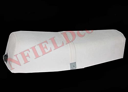 Vespa Single Seat Saddle Unit - White PX LML PE T5 Star 4 Stroke Scooter Replacement Part for Vespa Scooters | Perfect for Commuting & Urban Riding