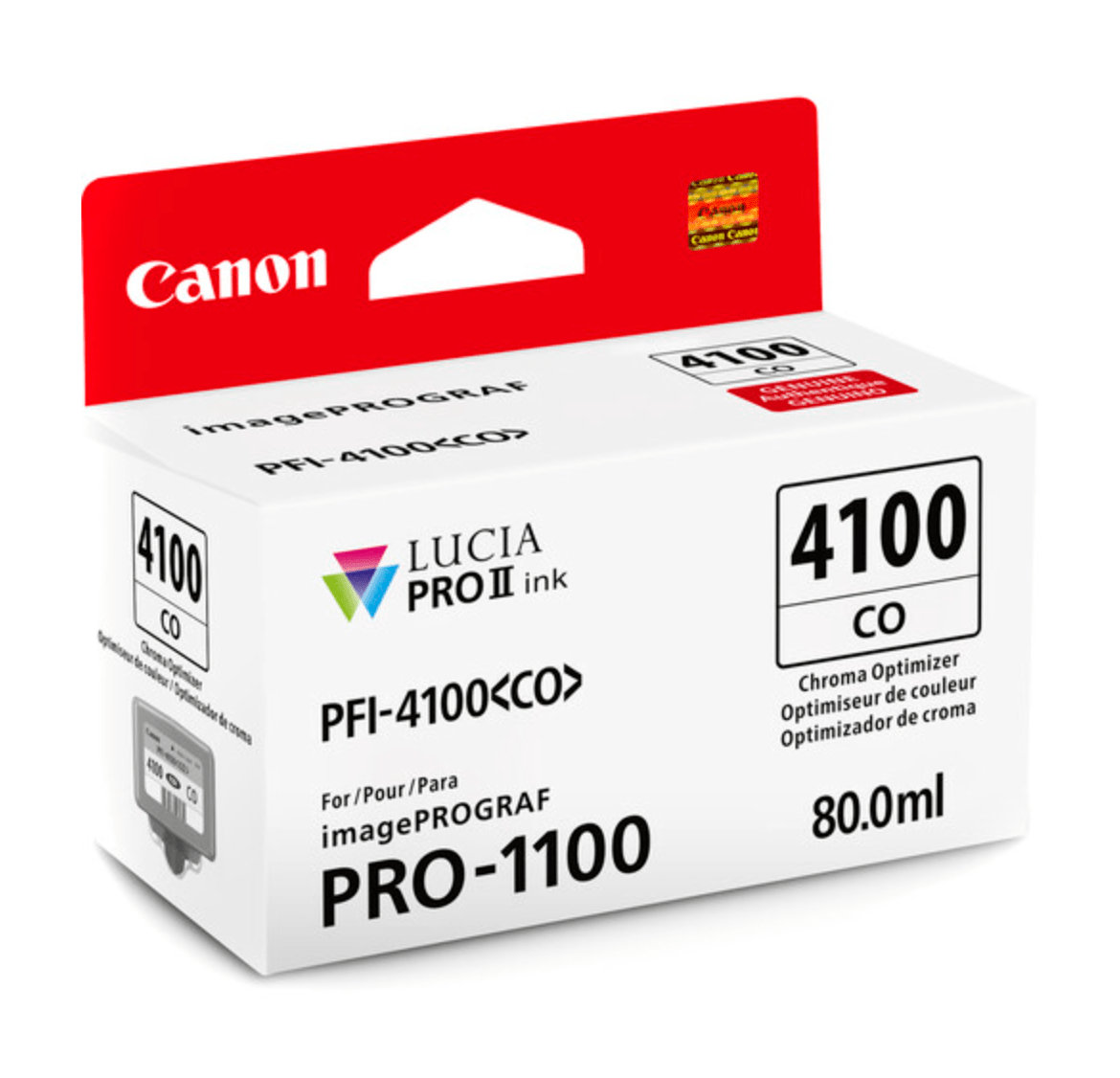 Canon PFI 4100 Chroma Optimizer Pigment Ink Tank (80mL) - High-Quality Ink for Canon Printers | Perfect for Photo Printing & Professional Documents