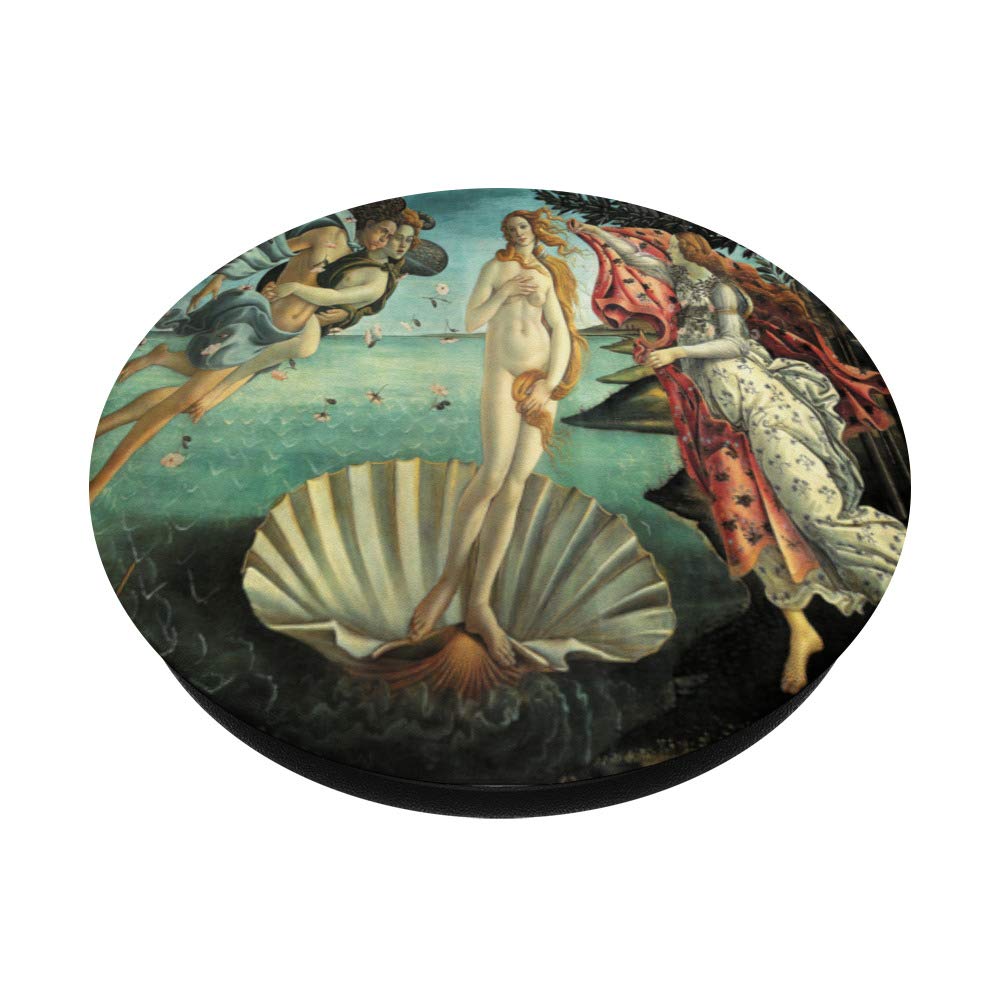 Sandro Botticelli The Birth of Venus PopSockets PopGrip - Swappable Phone Grip for iPhone, Samsung & Tablets - Perfect for Art Lovers, Home Decor & Office Use