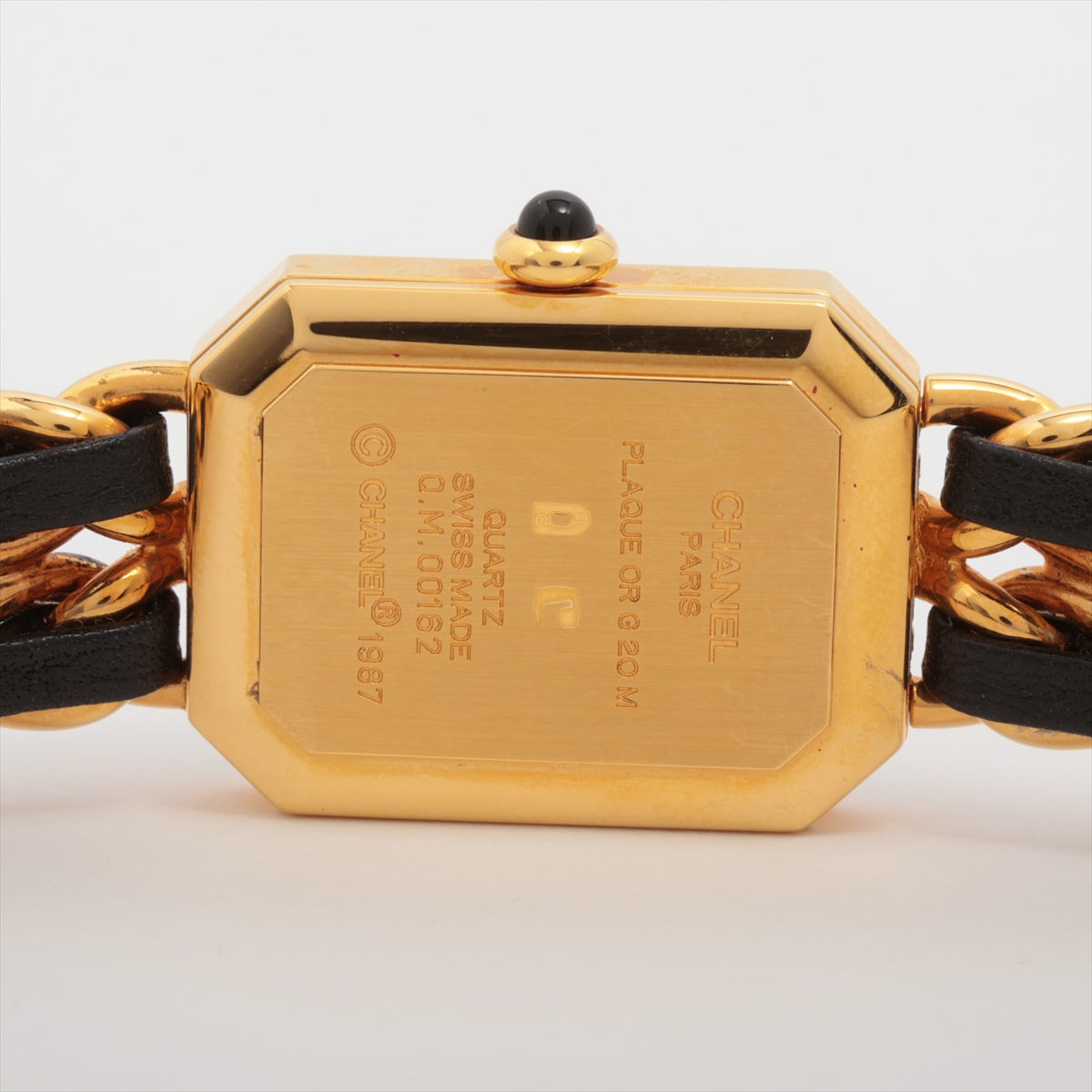 Chanel Première M Black Face Gold Watch - Luxury Women's Wristwatch for Business & Formal Occasions