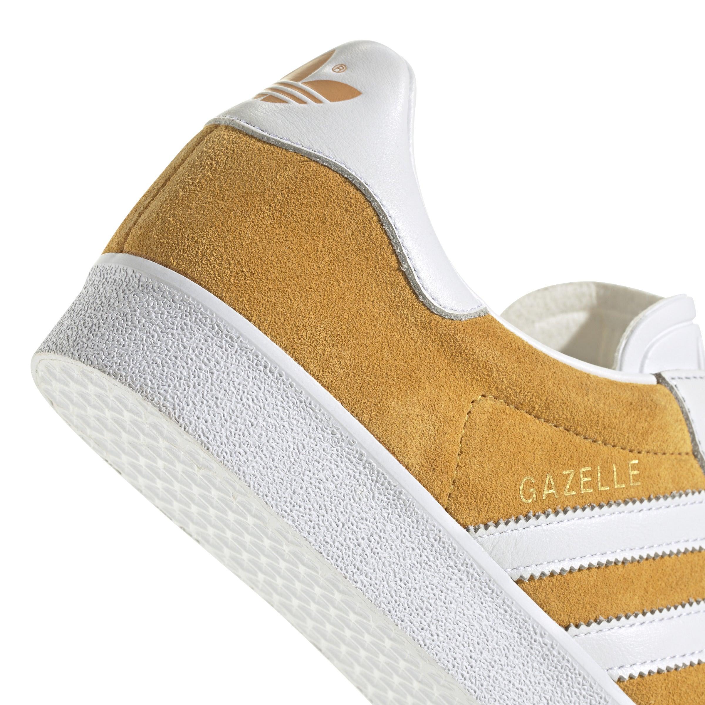 Gazelle 85 'Preloved Yellow' Sneakers - Vintage Adidas Originals for Men & Women - Perfect for Casual Wear, Street Style & Retro Fashion