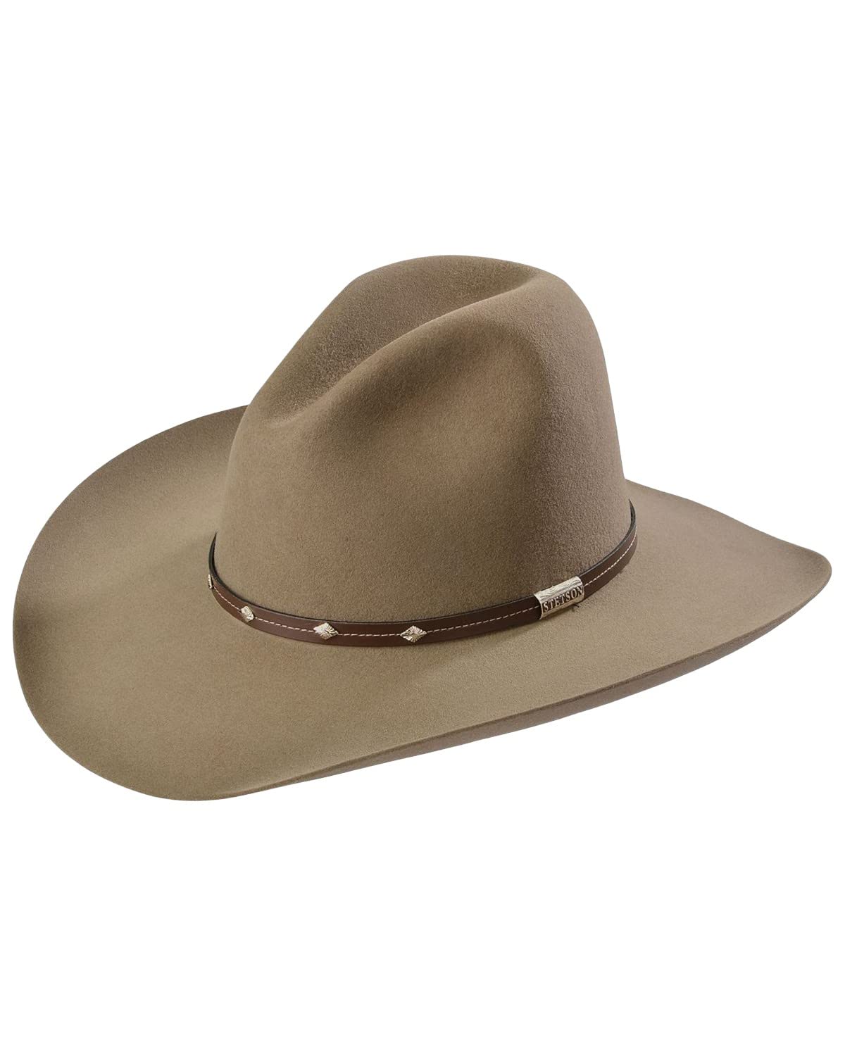 Stetson Men's Cowboy Hat - Genuine Felt Western Hat for Men - Classic Rancher Style for Outdoor, Rodeo & Country Fashion