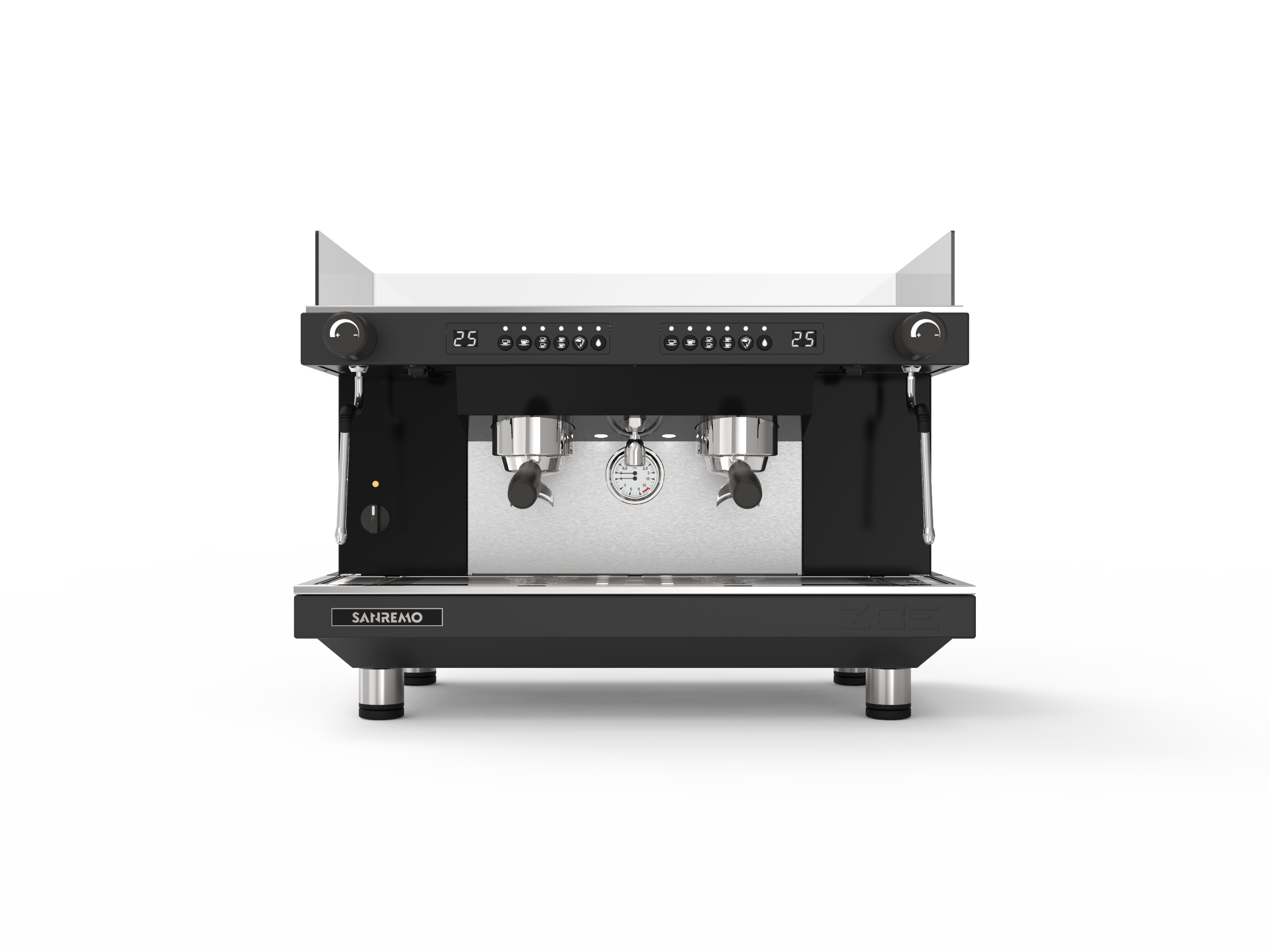 Sanremo ZOE Competition 2 Group Commercial Espresso Machine - Professional Black Coffee Maker for Cafes & Restaurants | Perfect for High-Volume Brewing & Barista Competitions