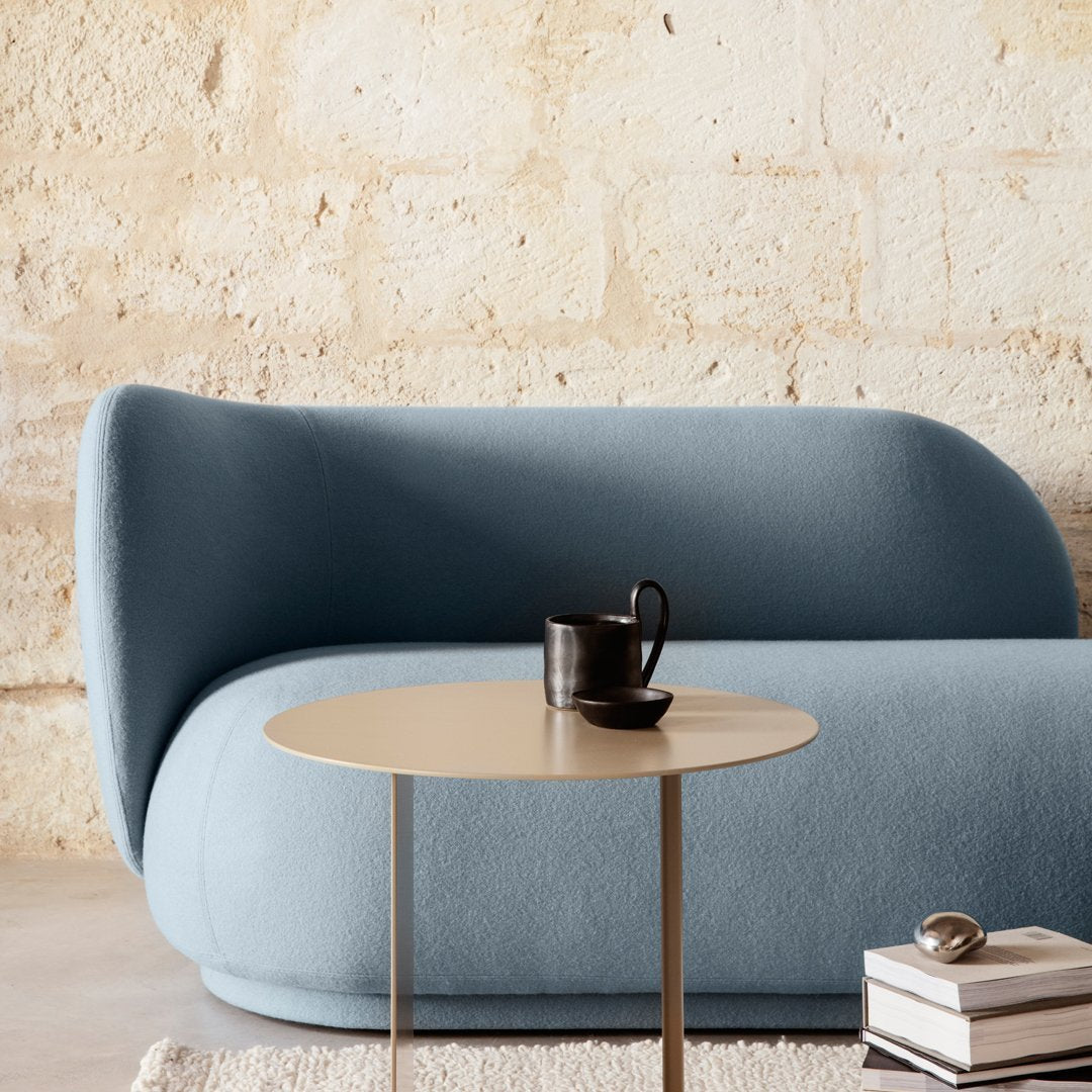 Ferm Living Flow Mug - Ceramic Coffee Cup with Handle, Minimalist Scandinavian Design for Home & Office Use - Perfect for Tea, Coffee, and Hot Beverages