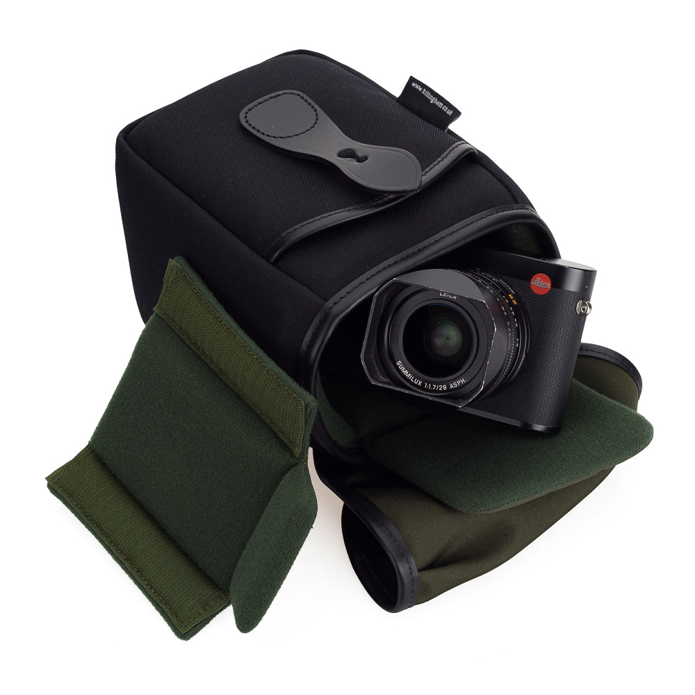 Billingham 72 Camera Bag - Professional DSLR/SLR Camera Case - Waterproof & Durable Black/Black - Perfect for Travel, Photography & Outdoor Adventures