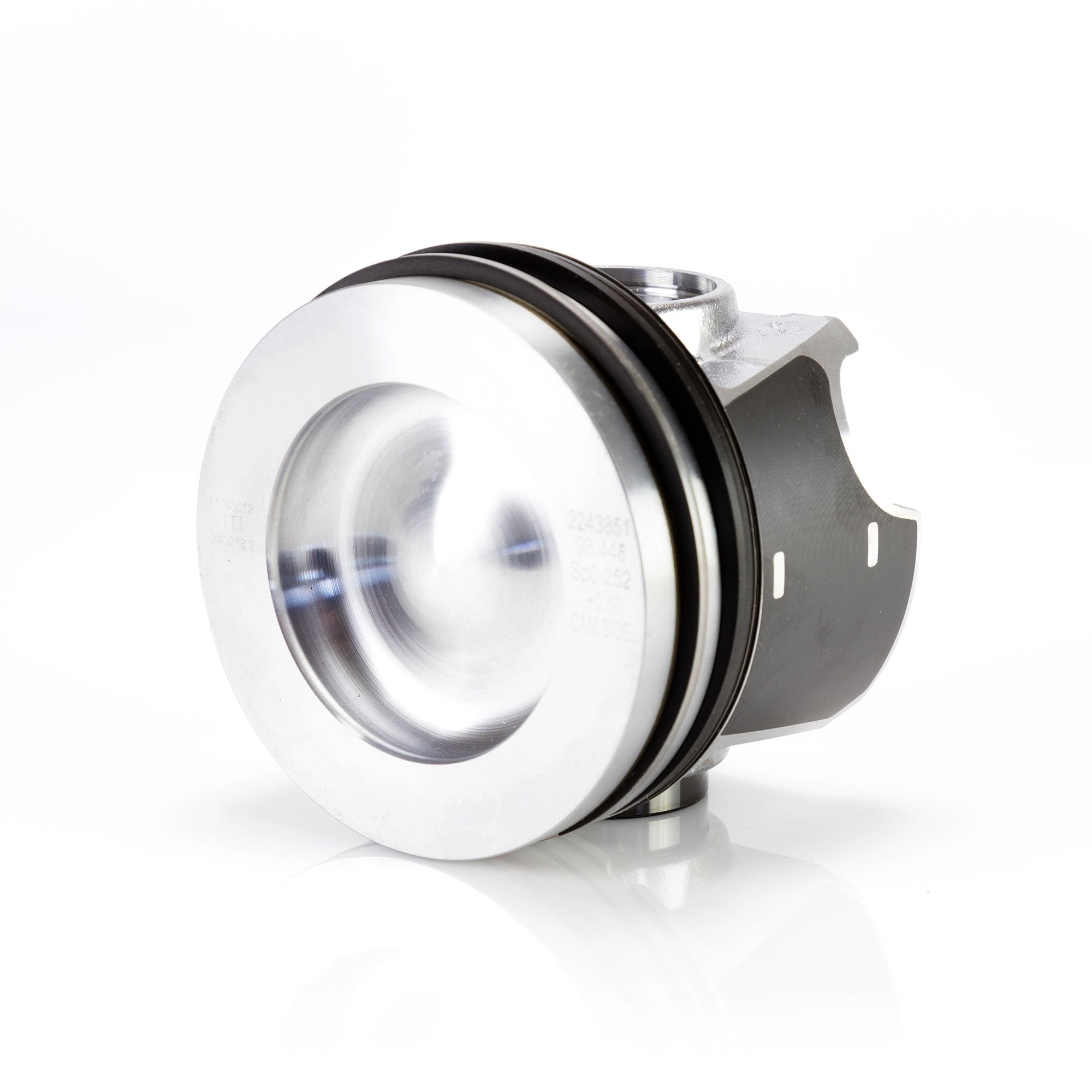 Mahle 6.7L Power Stroke 35MM Wrist Pin Single Piston Kit with Rings - Compatible with 2017+ Ford Super Duty F250 F350 F450 - Perfect for Engine Rebuilds & Performance Upgrades