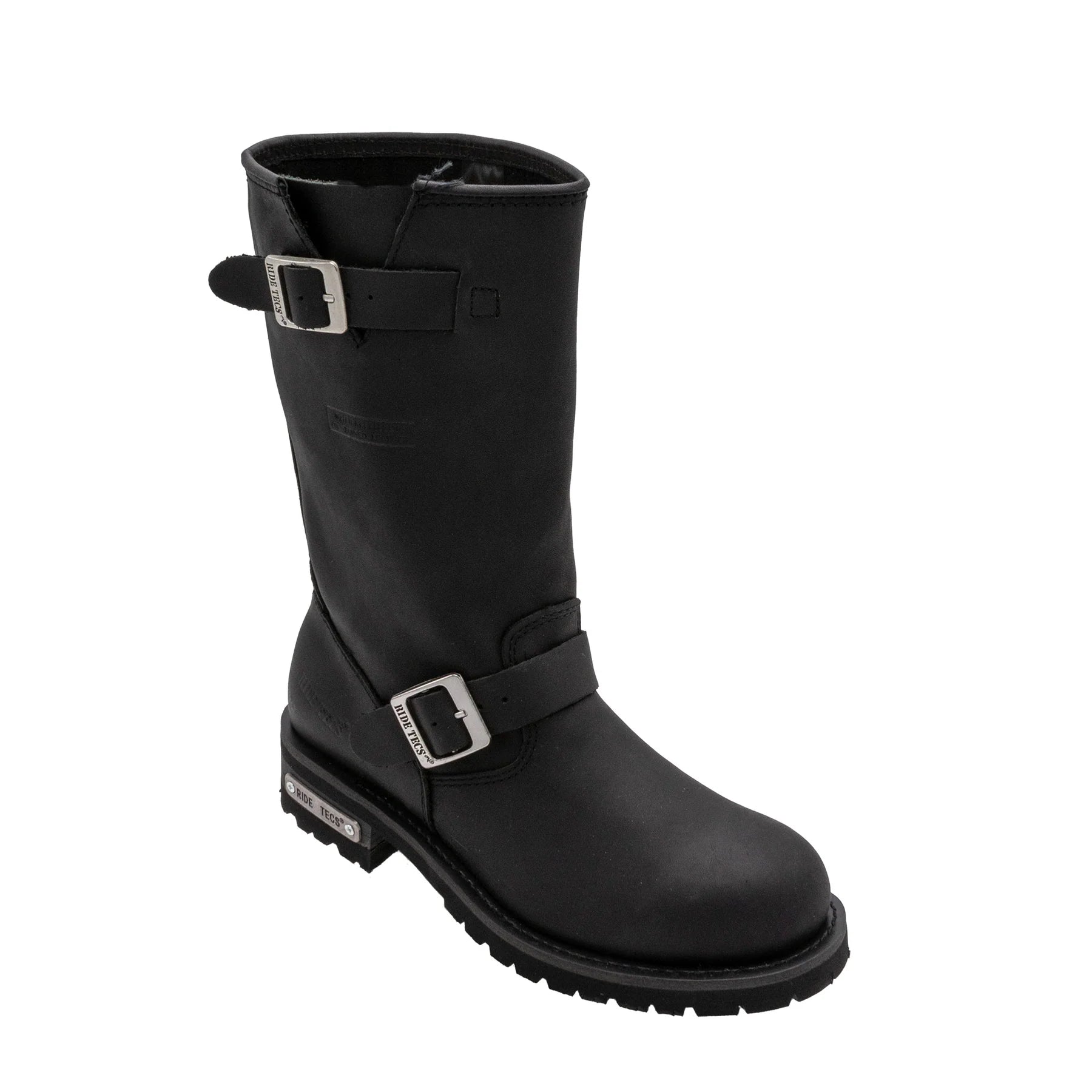 Premium Men's Soft Engineer Boots - Comfortable Leather Work Boots for Motorcycle Riding & Outdoor Work | Durable & Stylish Footwear for Construction, Hiking & Casual Wear