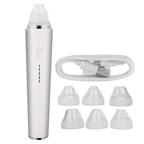 Blackhead Remover Pore Vacuum - Electric Facial Cleansing Tool with 6 Replaceable Probes for Acne, Pimple & Blackhead Removal - Perfect for Deep Pore Cleansing & Skin Care Routine at Home