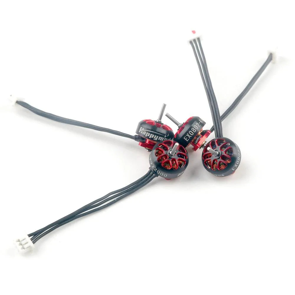 Happymodel EX0802 19000KV/22000KV Brushless Motors for Tinywhoop Drones - High Performance Upgrade (4 Pack) - Perfect for FPV Racing and Indoor Flying