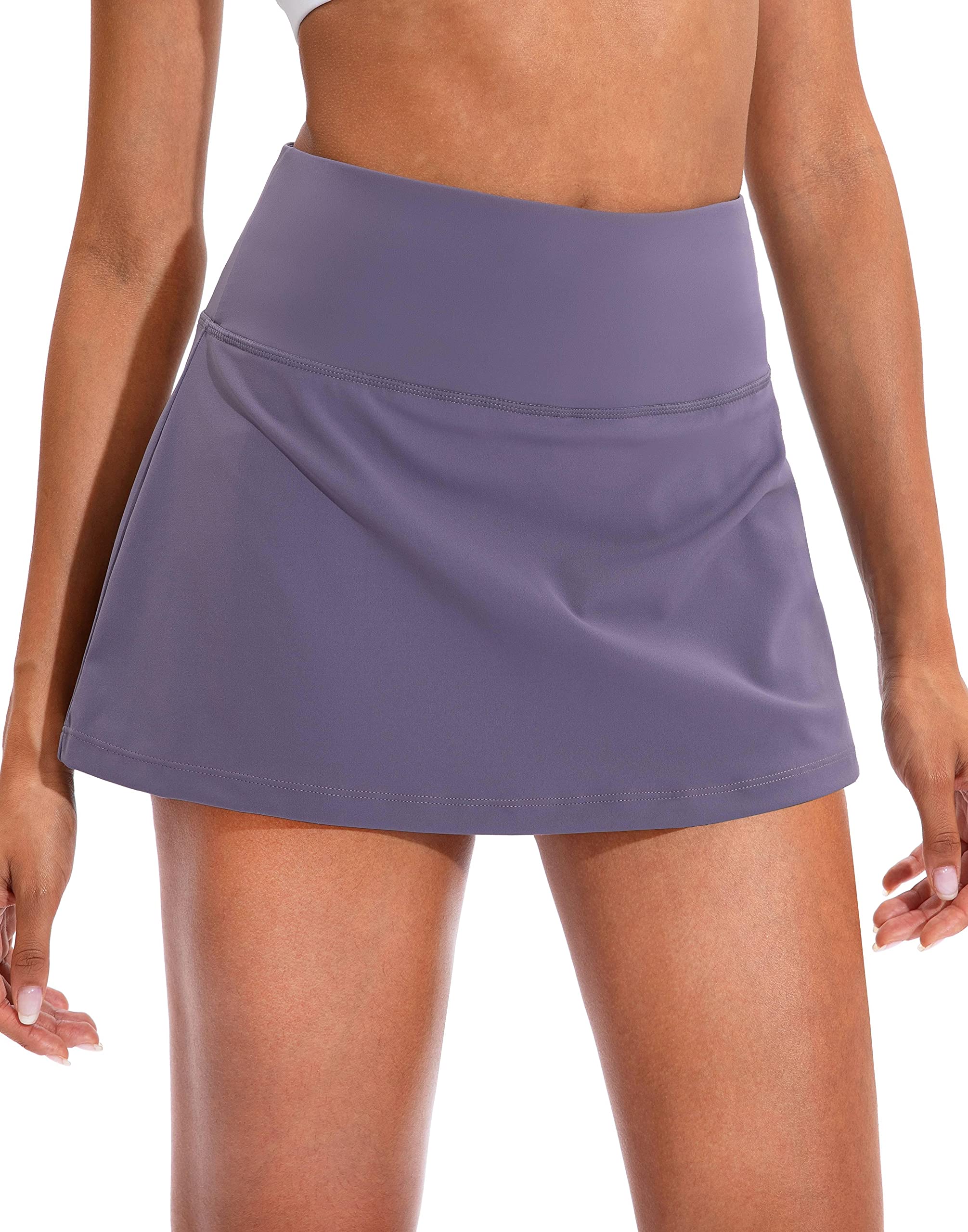 Soothfeel Women's Pleated Tennis Skirt with Pockets - High Waisted Athletic Skort for Golf, Running & Workout - Perfect for Sports, Gym & Casual Wear