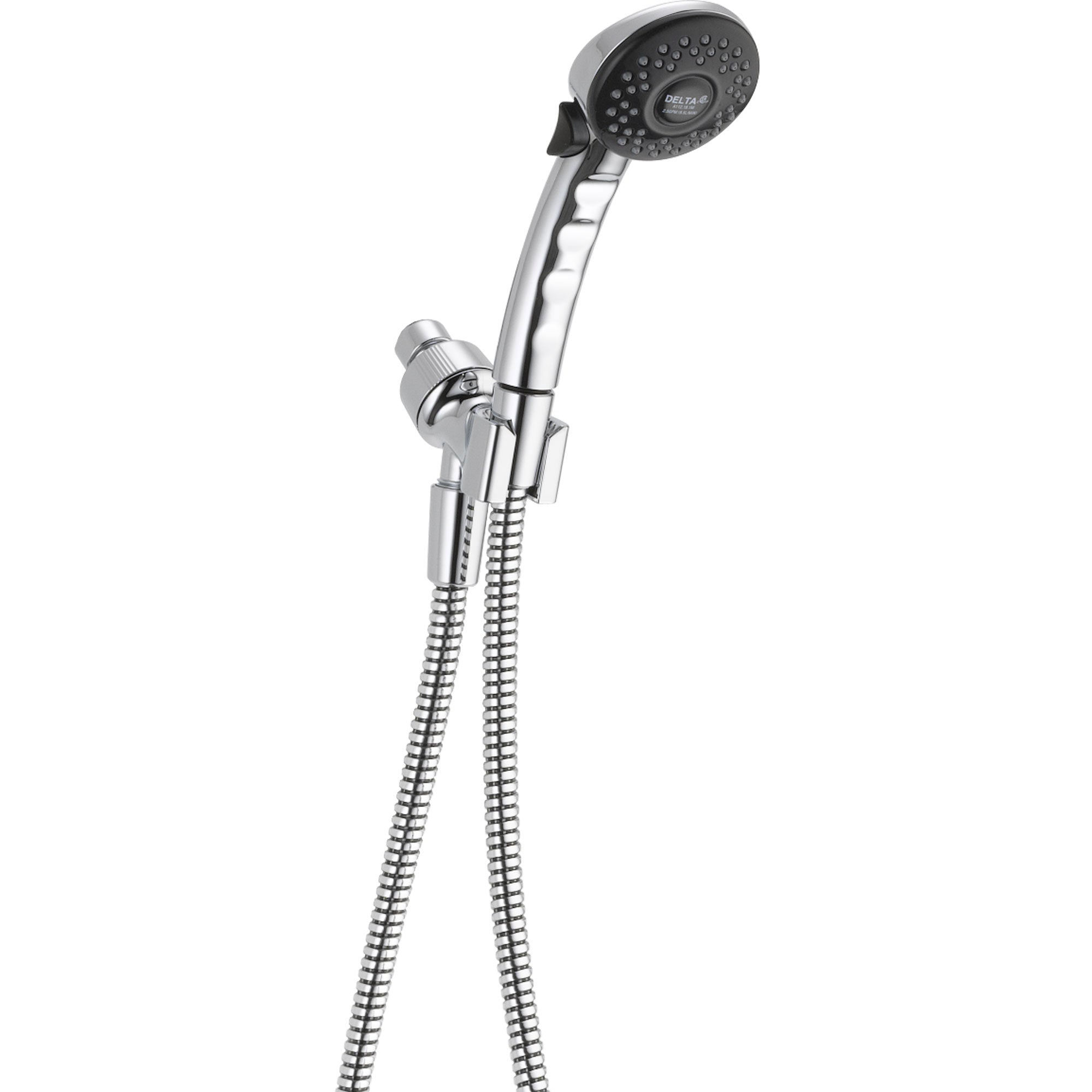 Delta 2 Spray Chrome Shower Arm Mount with Handheld Showerhead - Model 561226 - Perfect for Bathroom Renovation & Spa-Like Shower Experience