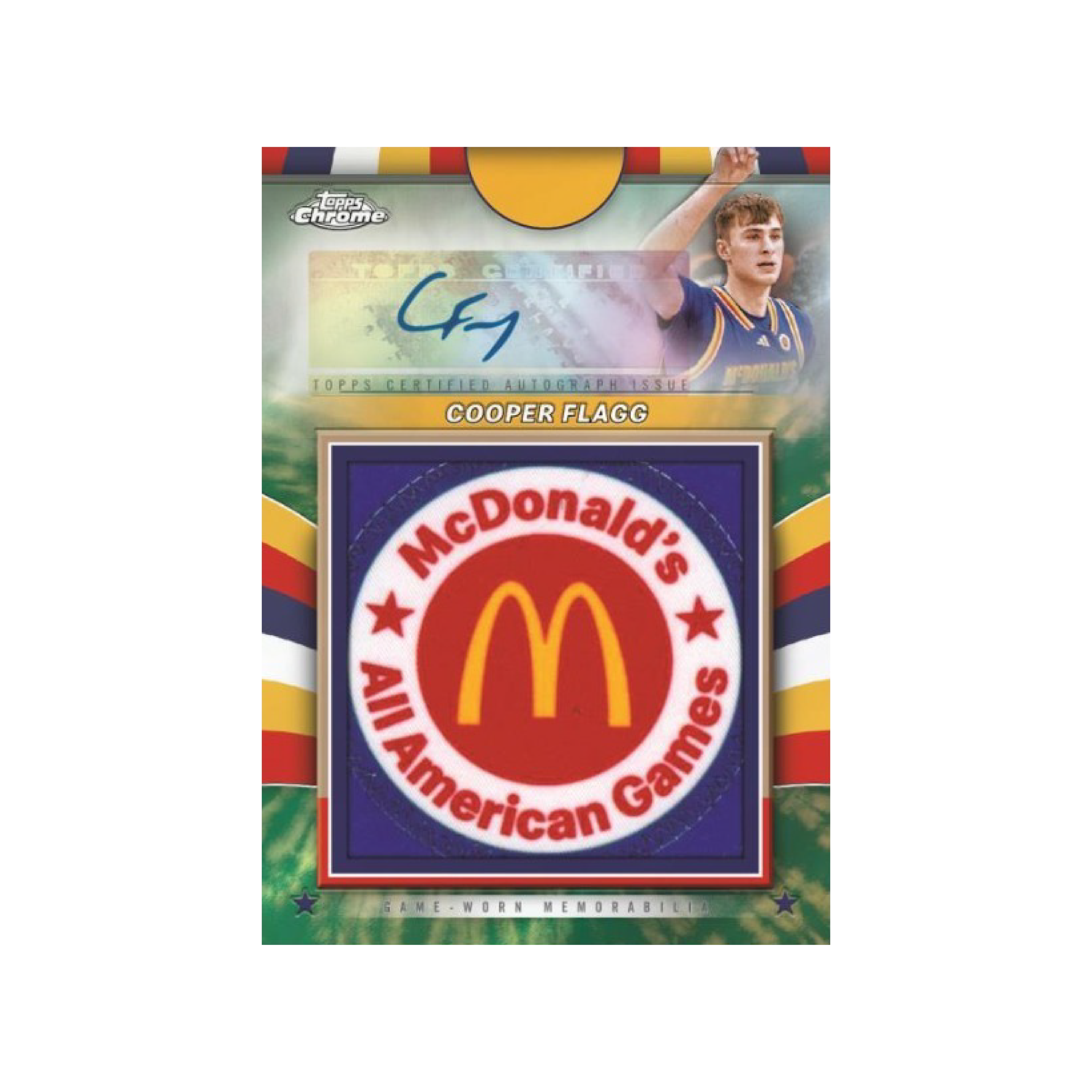 2024 Topps Chrome McDonald's All American Basketball Hobby Box - Collectible Trading Cards for NBA Fans & Sports Memorabilia Enthusiasts