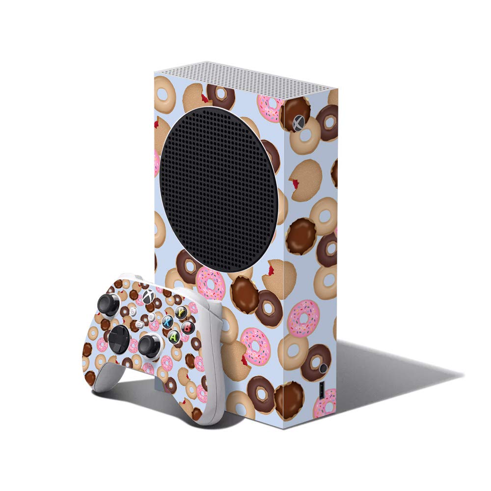 MightySkins Xbox Series S Skin Wrap - Donut Binge Design | Protective Vinyl Decal Cover | Easy to Apply & Remove | Durable & Scratch-Resistant | Made in USA | Perfect for Gaming Setups & Customization