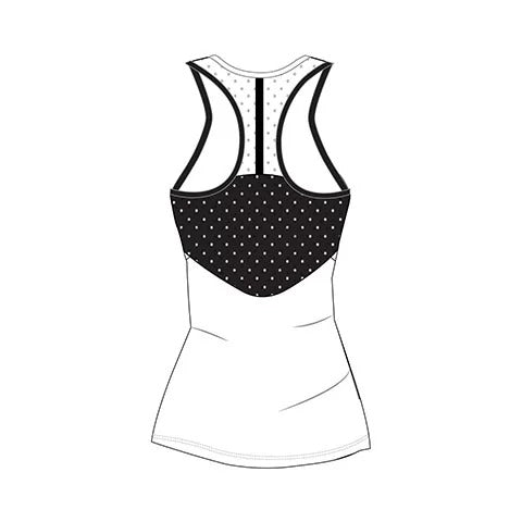 Lotto 2022 Women's Athletic Tank Top IV - Breathable Workout Shirt for Running, Yoga & Gym - Comfortable Sports Apparel for Women
