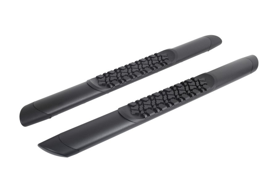 2021-2023 Ford Bronco 2 Door Go Rhino V3 Aluminum Side Steps - 57 Inch Textured Black Running Boards | Off-Road Protection & Easy Entry for SUV Trucks