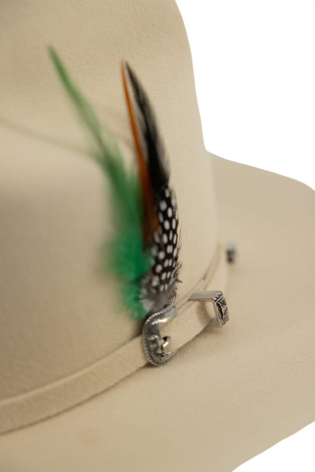 Rock'em 4X Fantasma Sinaloa Felt Cowboy Hat for Men - Western Style Rancher Hat for Country Music Festivals & Rodeo Events