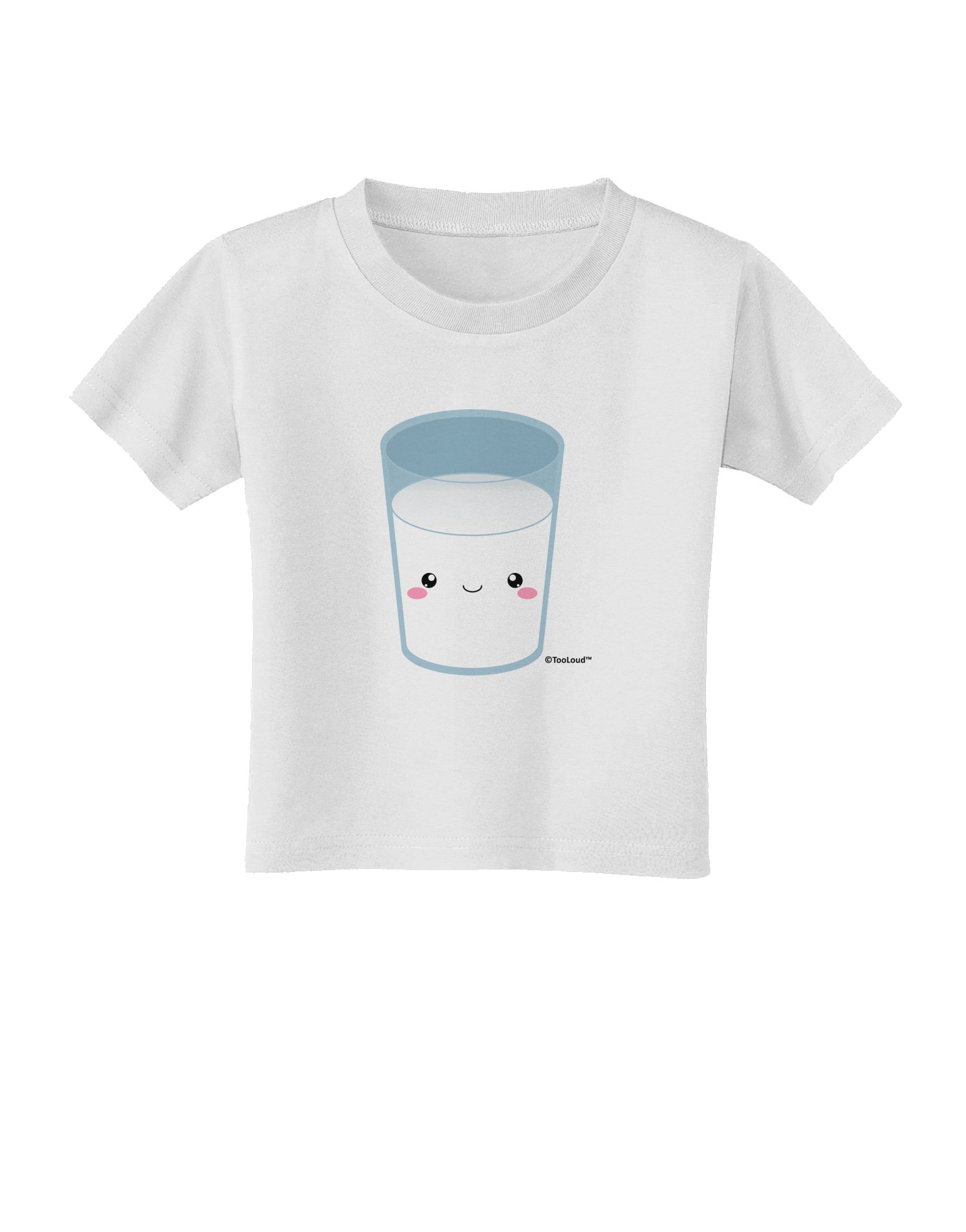 Cute Matching Milk and Cookie Design Toddler T-Shirt - Soft Cotton Baby Tee for Boys & Girls - Perfect for Family Photos, Birthday Parties & Matching Outfits