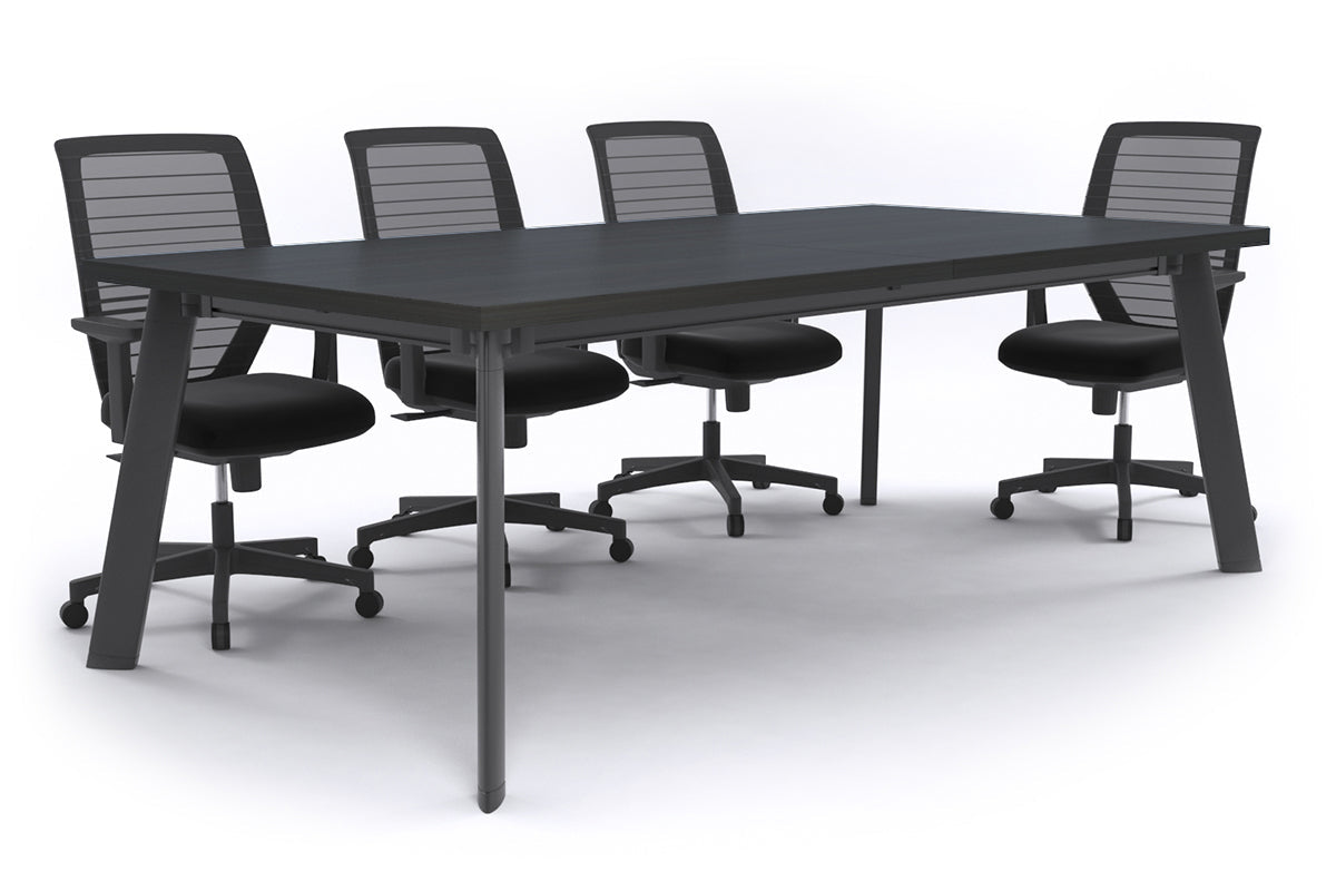 Adjustable Switch Meeting Room Table 2400L x 1200W - Modern Conference Table for Office Meetings & Collaborative Workspaces