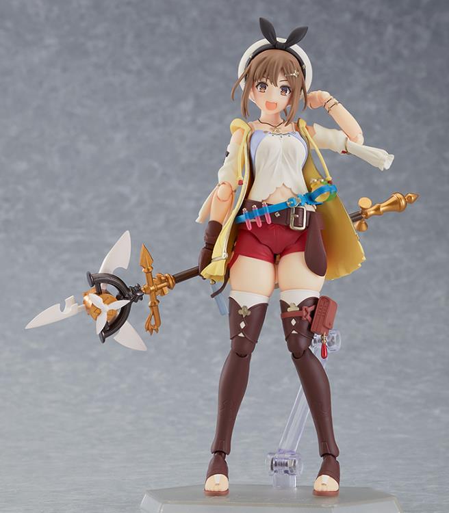 Figma #535 Reisalin Stout Action Figure - Atelier Ryza: Ever Darkness & the Secret Hideout Anime Collectible for Display & Gaming Enthusiasts
