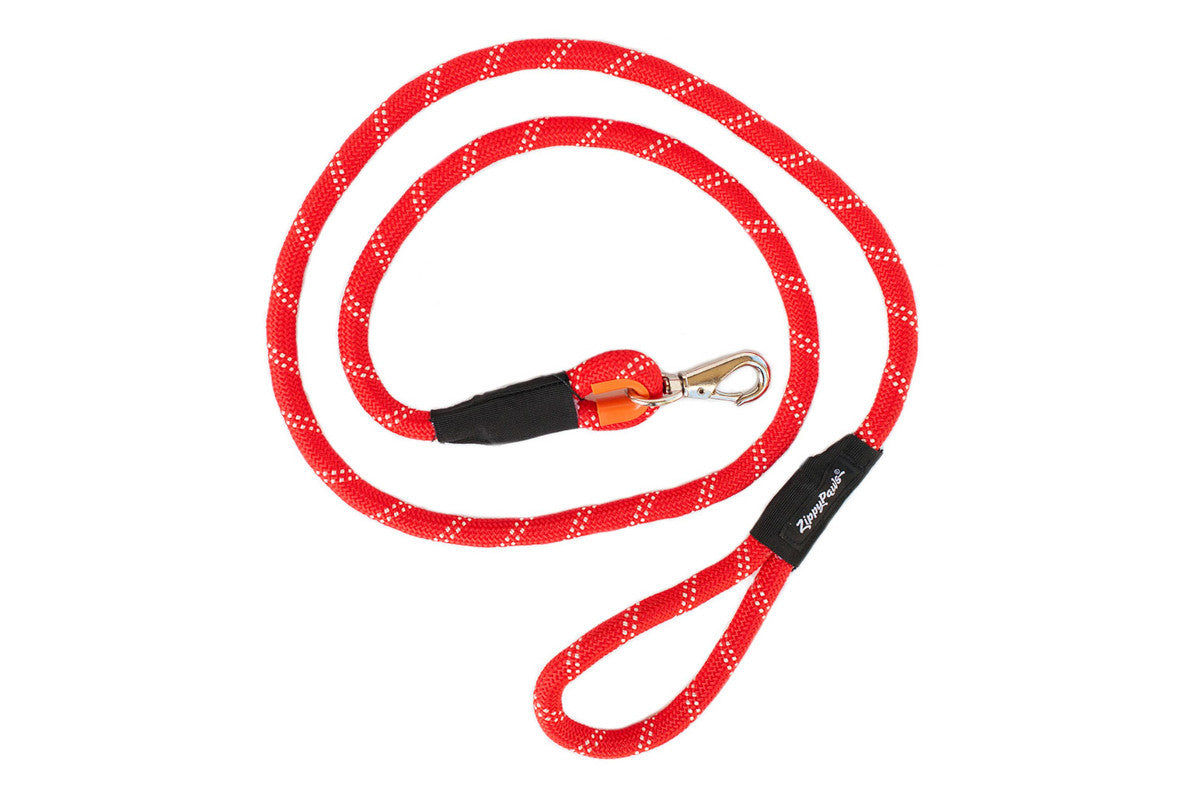 Original Climbing Leash for Rock Climbing - Red | Secure Rope Tether for Outdoor Climbing & Mountaineering Gear | Perfect for Sport Climbing, Bouldering & Alpine Adventures