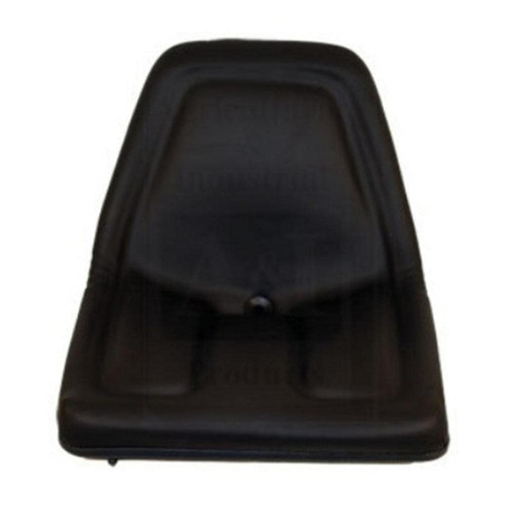 RAParts TMS444BL Black Michigan Style Seat with Slide Track - Universal Fit for Multiple Car Brands & Models - Perfect for Jeep, Truck & Off-Road Vehicle Upgrades