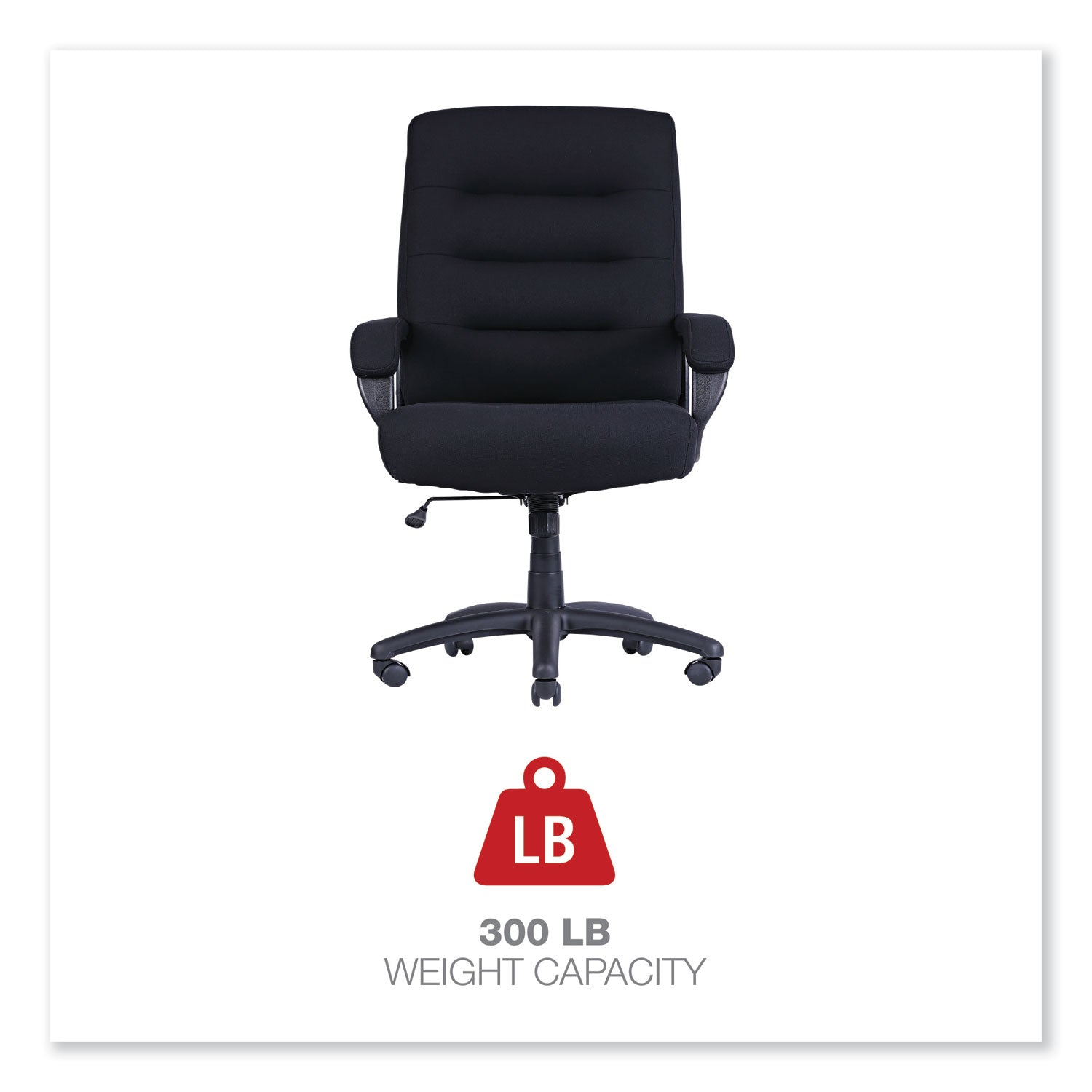 Alera Kesson Series High Back Ergonomic Office Chair - 300 lb Weight Capacity, Adjustable Seat Height 19.21