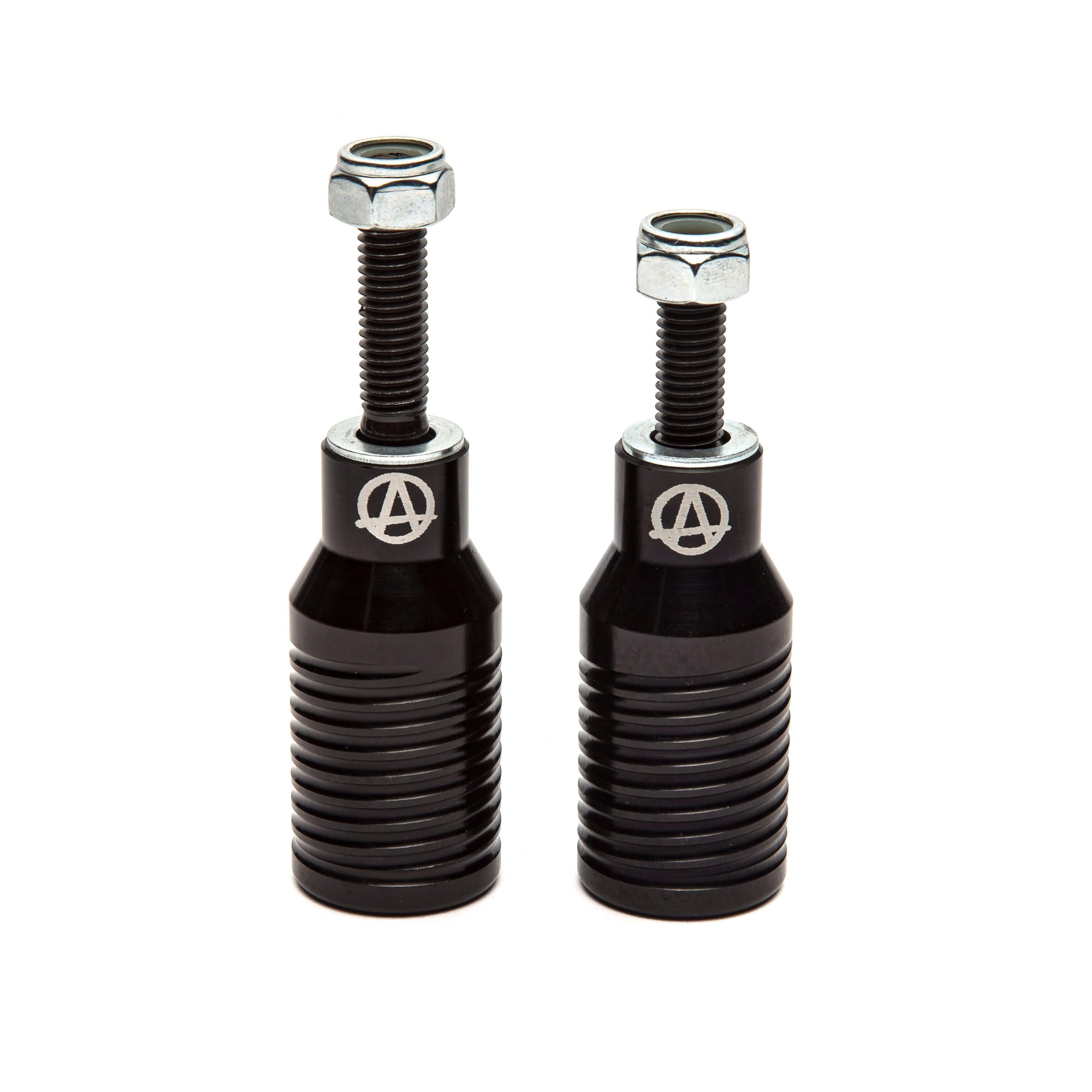 Premium Apex Bowie Pegs - Heavy Duty Motorcycle Footpegs for Harley, Cruiser & Chopper Bikes - Perfect for Off-Road Adventures & Custom Bike Builds