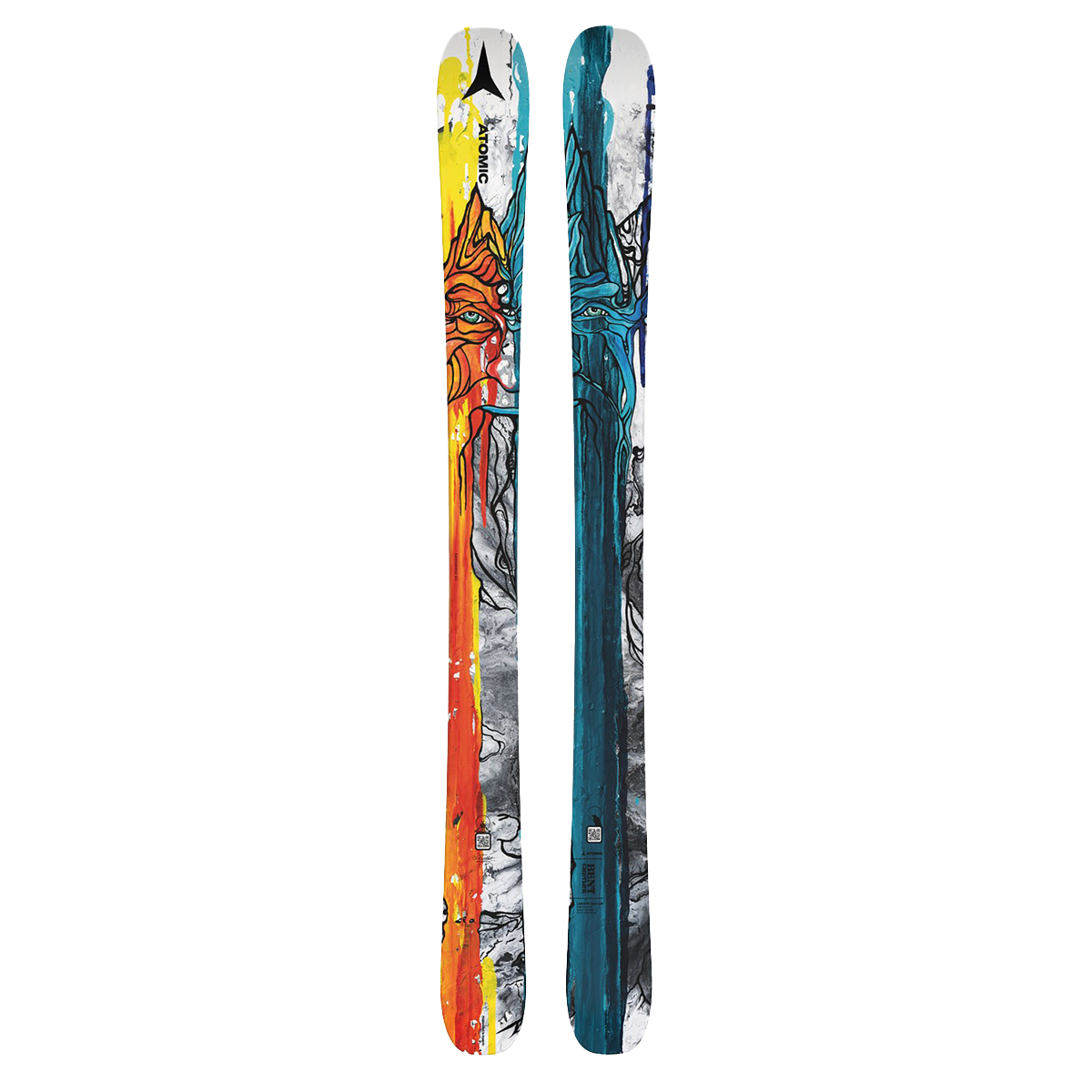 Bent Chetler Mini Skis - All-Mountain Freestyle Skis for Men & Women | Perfect for Powder, Park & Backcountry Skiing | Lightweight & Durable Design for Ultimate Performance