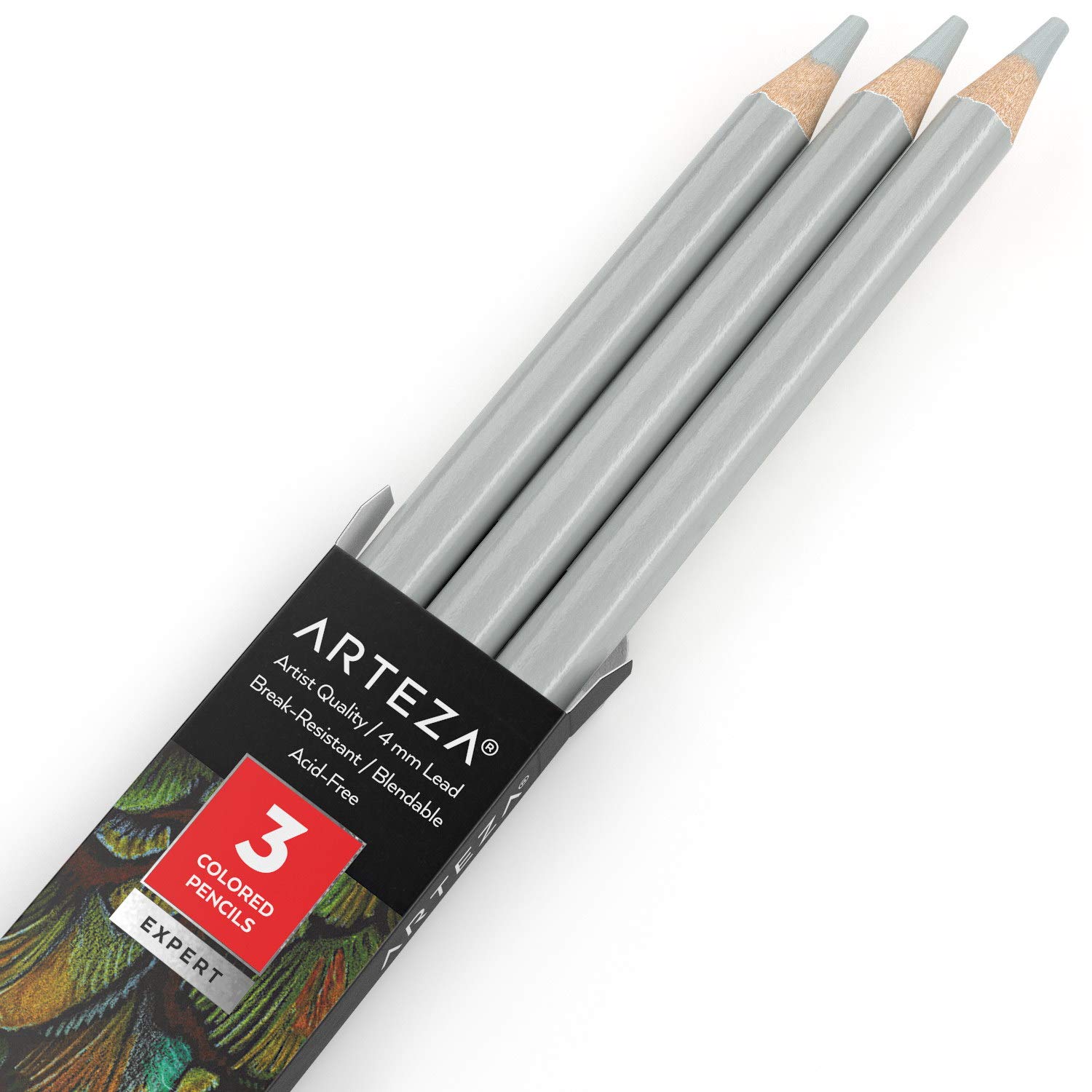 Arteza Colored Pencils 3-Pack, Soft Wax-Based for Drawing & Sketching - Perfect for Artists & Beginners
