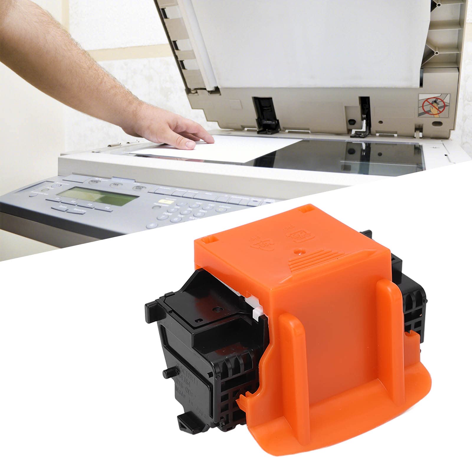 Jeanoko Printhead Replacement for Canon MG5580 & MG6480 Printers - High Efficiency Color Printing with Protective Cover - Ideal for Home, Office & Photo Printing