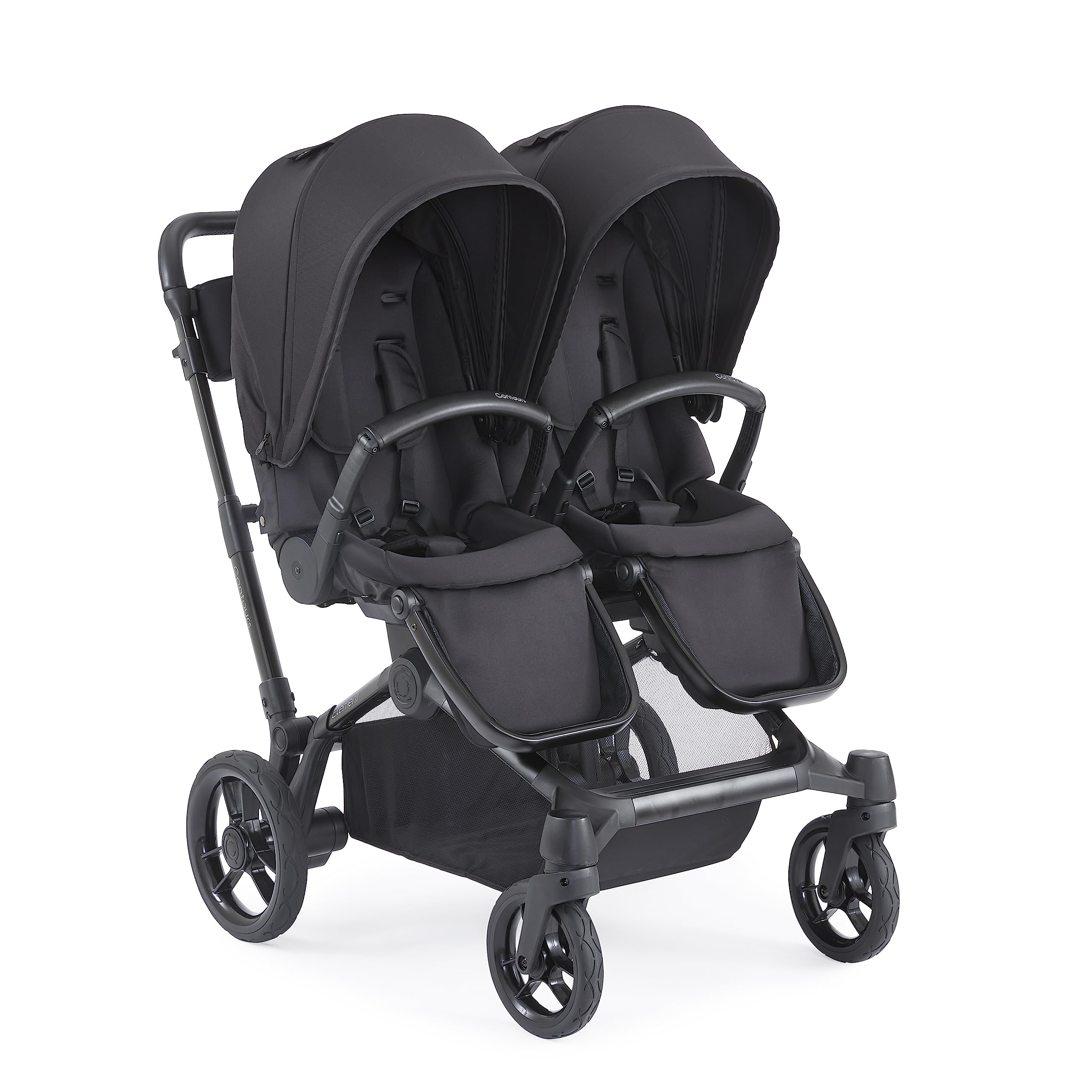 Contours Element Baby Stroller with Reversible Second Seat | Compatible Only with Contours Element Strollers | Stealth Black | Perfect for Twins, Siblings or Parent-Child Outings