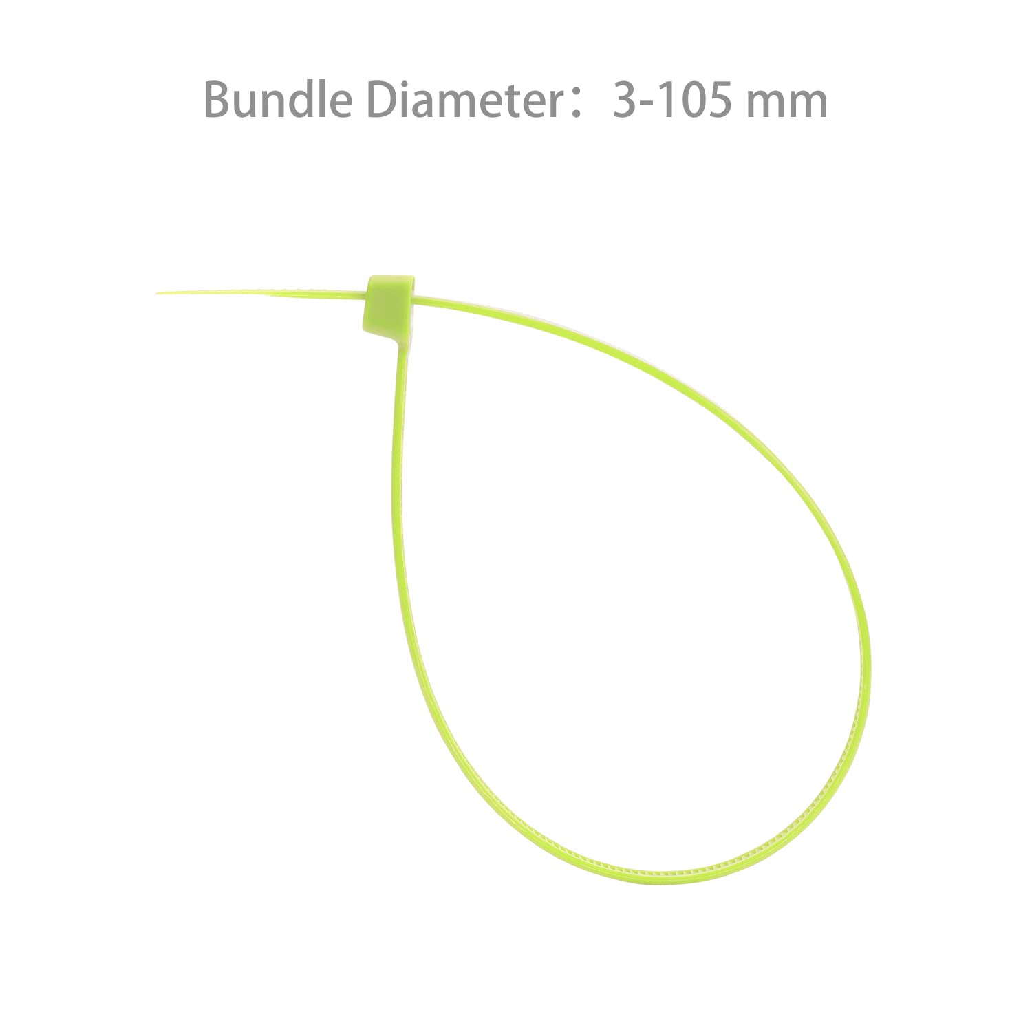 XINGO 100-Pack 16-Inch Heavy Duty Cable Zip Ties - 120 lbs Tensile Strength, Self-Locking Plastic Wire Ties for Indoor & Outdoor Use (Apple Green) - Perfect for Organizing Cables, Bundling Wires, and Securing Outdoor Equipment