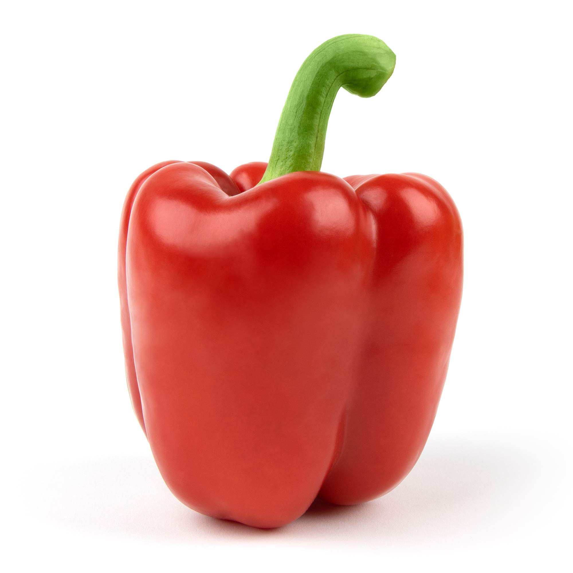 Fresh Red Bell Pepper - 1 Each - Sweet & Crunchy for Salads, Stir-Fry, Snacking & Healthy Recipes