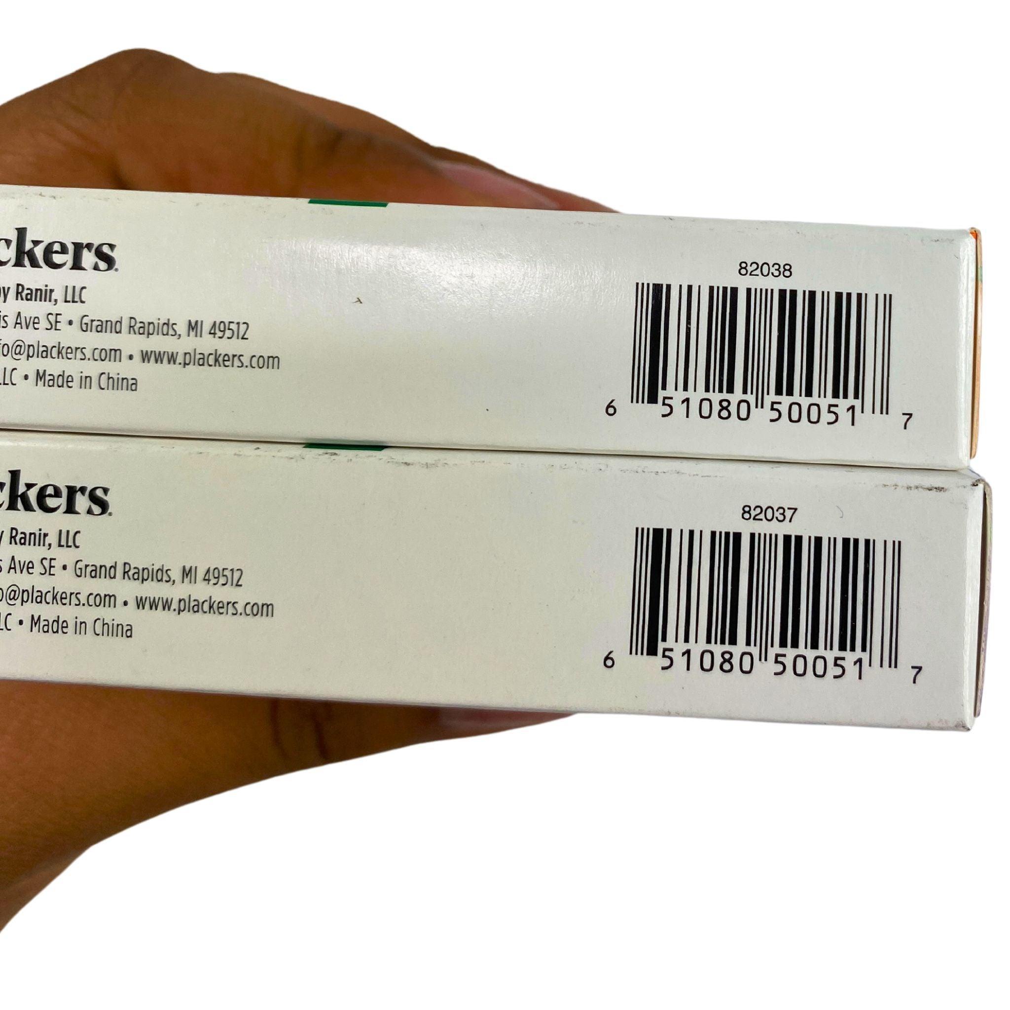Plackers Micro Mint Dental Flossers - 136 Count On-The-Go Packs for Fresh Breath & Plaque Removal | Perfect for Travel, Office & Daily Oral Care
