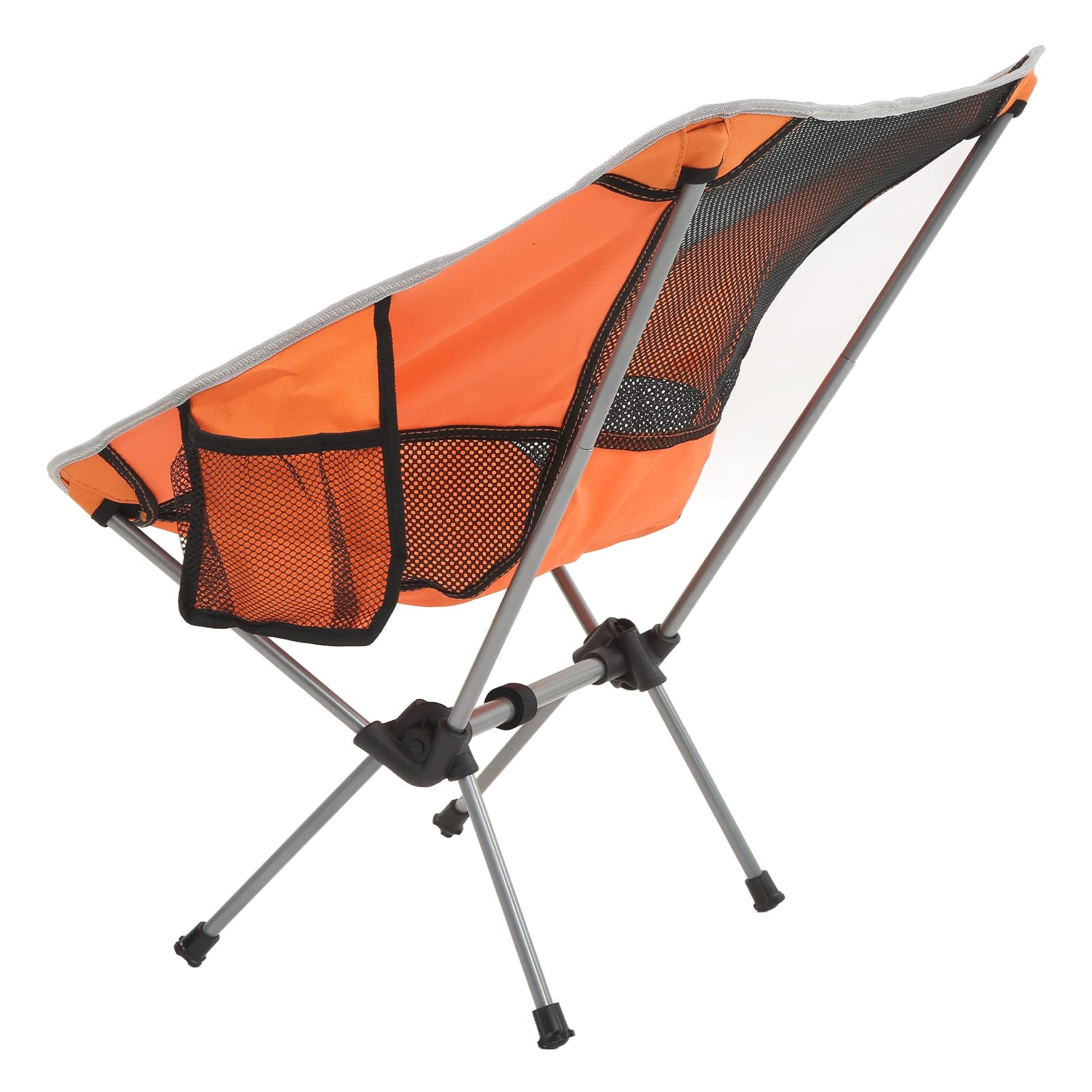 Uxsiya Portable Folding Camp Chair - Heavy Duty Slip-Resistant Oxford Fabric with 500lbs Capacity, Lightweight Outdoor Camping Chair for Hiking, Picnics, Beach, Backyard, Fishing & Tailgating | Perfect for Camping Trips, Outdoor Concerts and BBQs