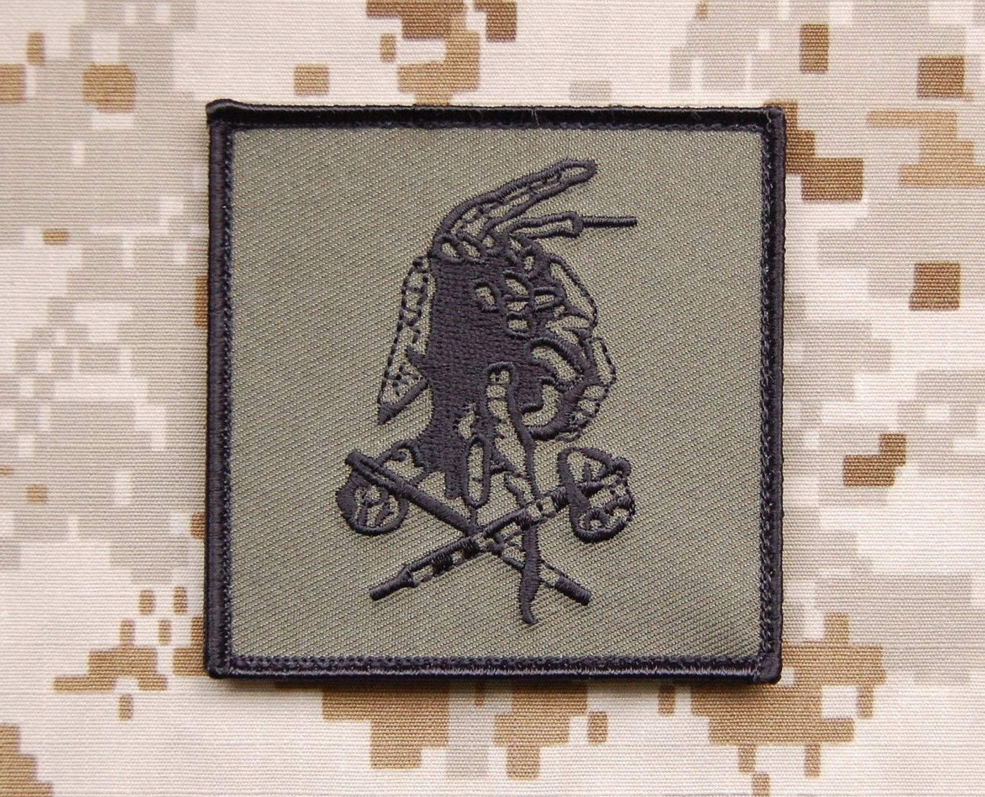 NSWDG Red Squadron Team Patch - OD Version AOR2 Camo - DEVGRU ST6 Seal Team 6 Bin Laden Raid Military Morale Patch - Perfect for Tactical Gear, Military Collectors & History Enthusiasts