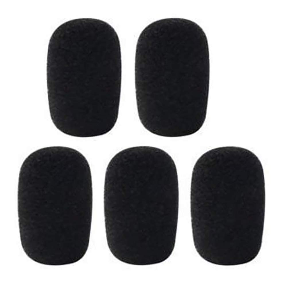 aoory 25 Pack Small Microphone Windscreens - Soft Foam Mic Covers for Recording Studio, Podcasting & Live Performances - Noise Reduction Sponge Skins for Professional Audio Equipment