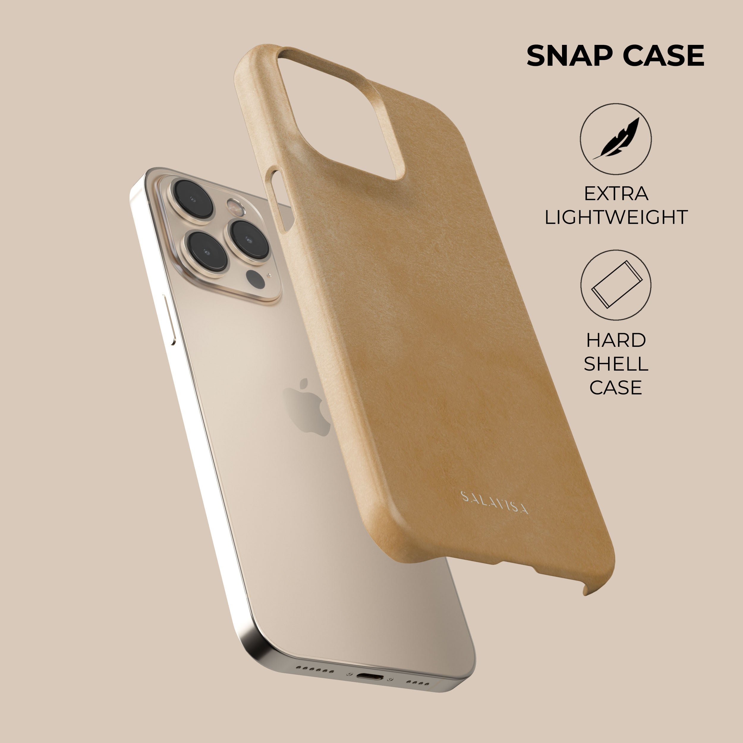 Premium Burnt Yellow Shockproof Phone Case - Durable & Stylish Protection for iPhone & Android - Perfect for Everyday Use, Travel & Outdoor Activities